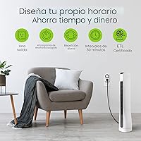 Vista 5 de BN-LINK BND-60/U47 Mini temporizador mecánico de salida de 24 horas para interiores, 3 puntas, paquete de 2