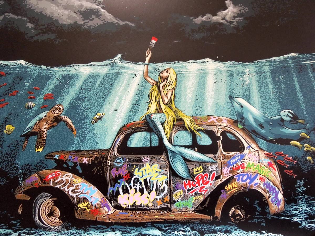 JeffGillette x Roamcouch コラボポスター　ロームカウチ JeffGillette x Roamcouch コラボポスター ロームカウチ