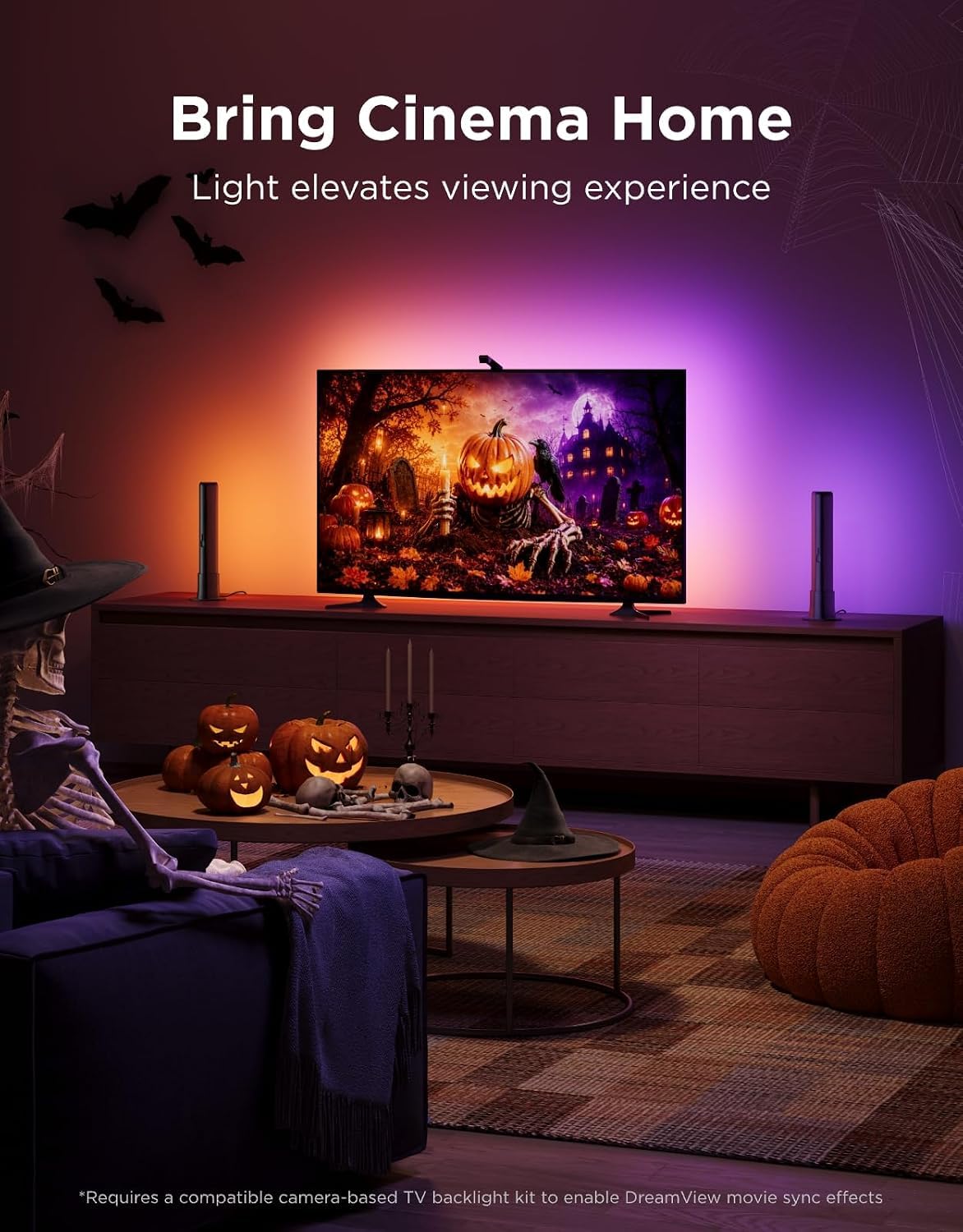 Govee Smart Light Bar - RGBICWW TV Lights -3