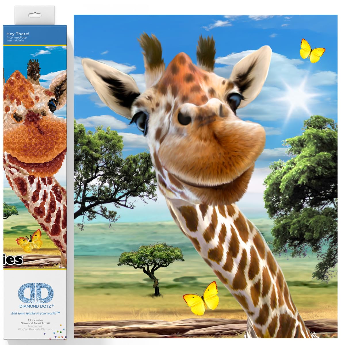 Diamond Dotz DD10 - Kit Intermedio, Hey There, 52 X 42 Cm-image