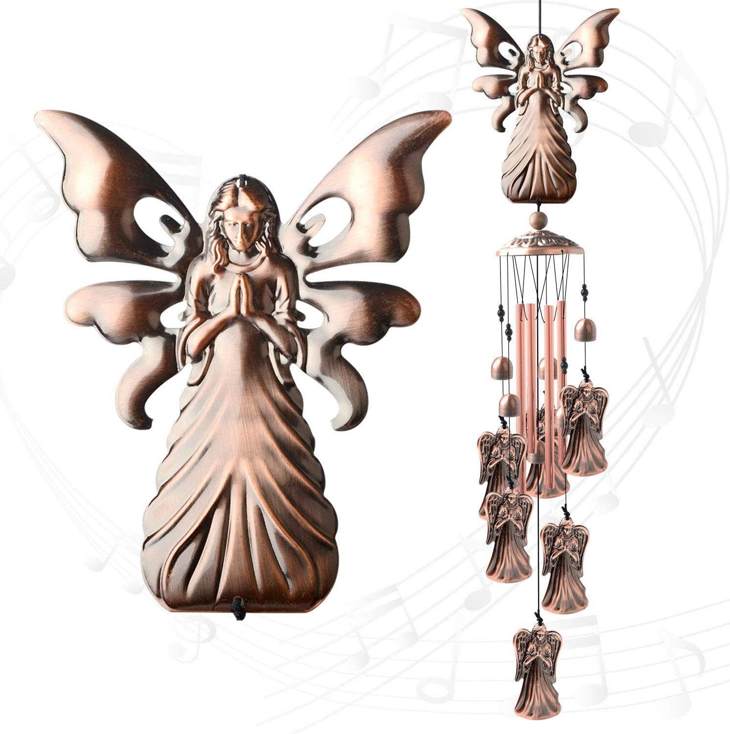 Angel Gifts for Grandma, Mother Wind Chimes,Birthday Gifts