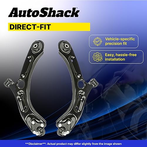 Miniatura 3 de AutoShack - Brazos de control superiores delanteros y rótulas con bujes par 2 de repuesto para Dodge Magnum 2005-2008 Cargador 2006-2016 Challenger