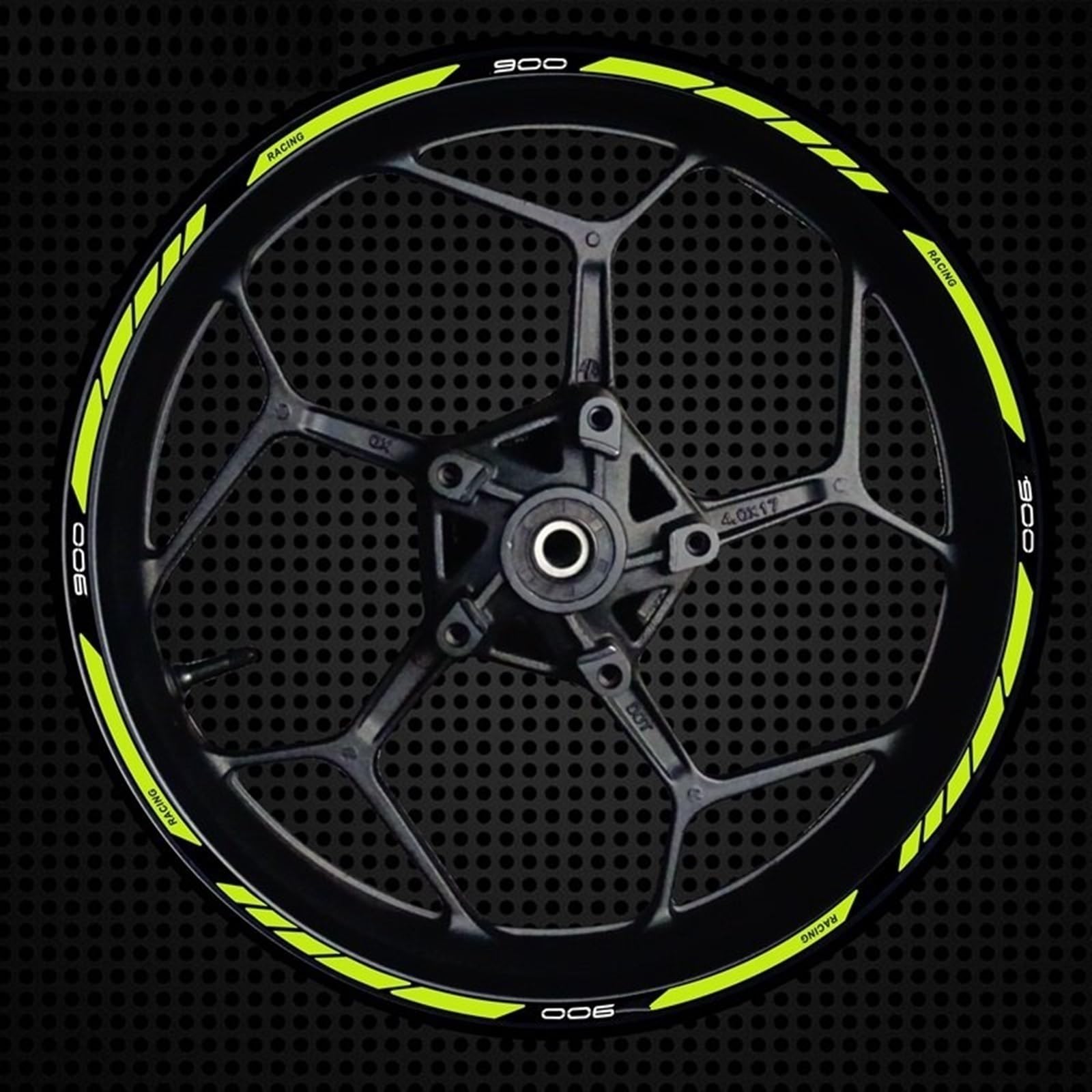Motorcycle Wheel Stickers for Kawasaki for Z-900