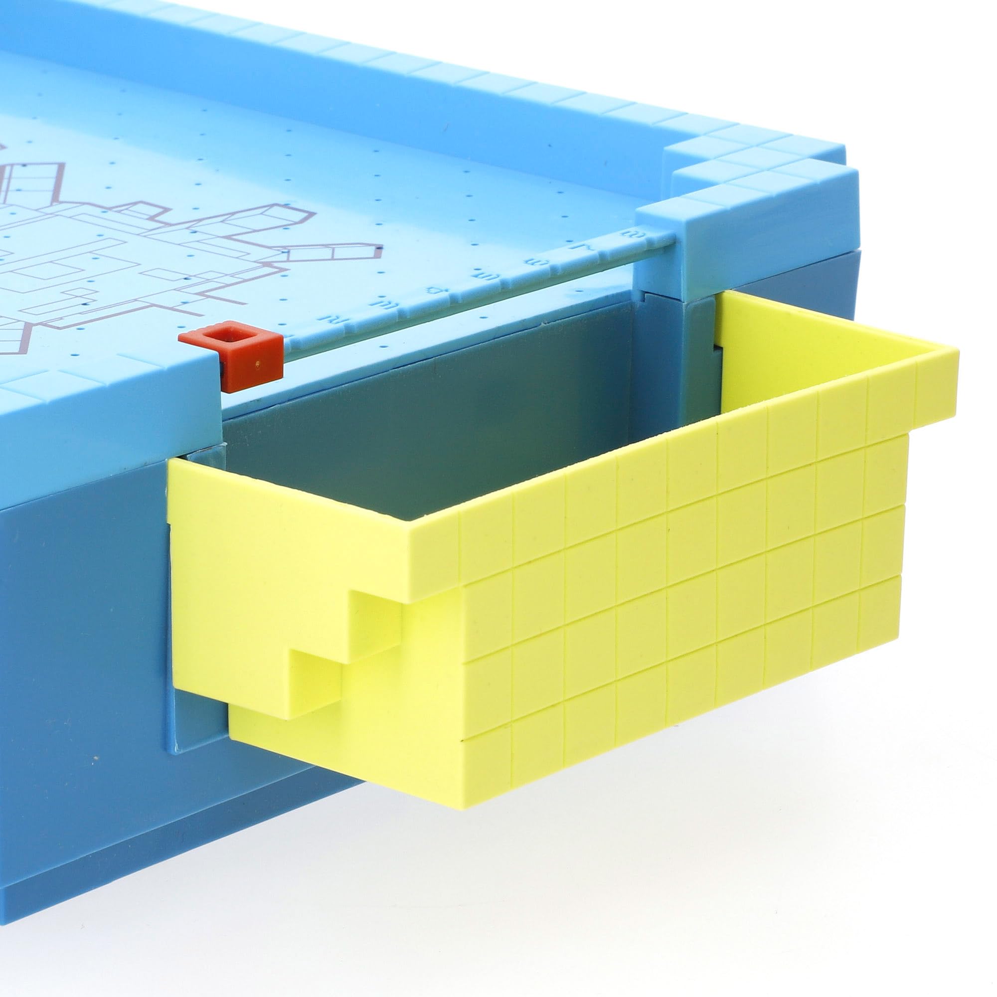 COLORBABY Minecraft Mini Air Hockey Tavolo elettronico, Underwater, Superficie Aria, Segnalibro, Design Premium, Licenza ufficiale, Giochi elettronici, Giochi collezione, Bambini, Adulti (77719)
