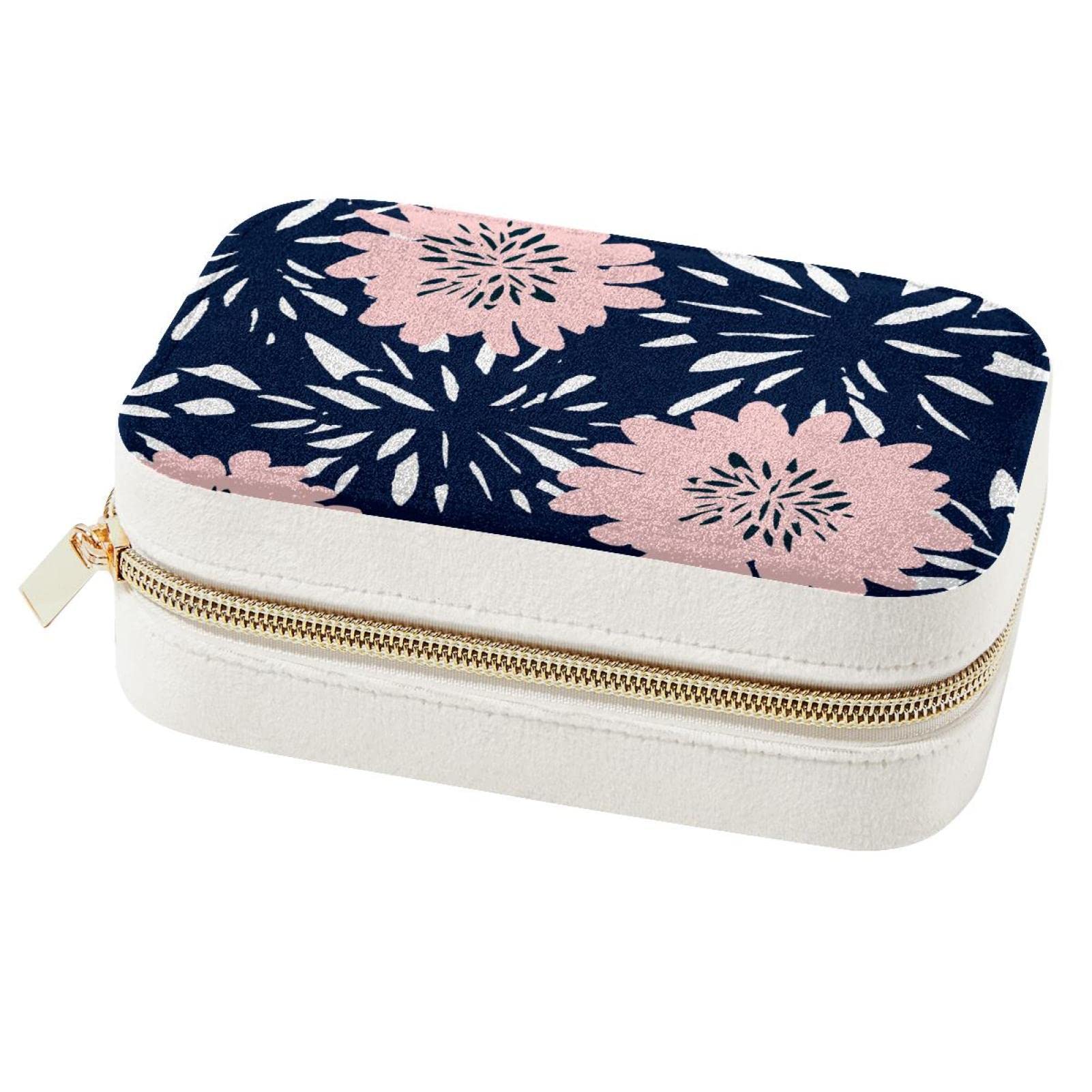 Boîte à bijoux de voyage portable pour week-end et vacances d'été