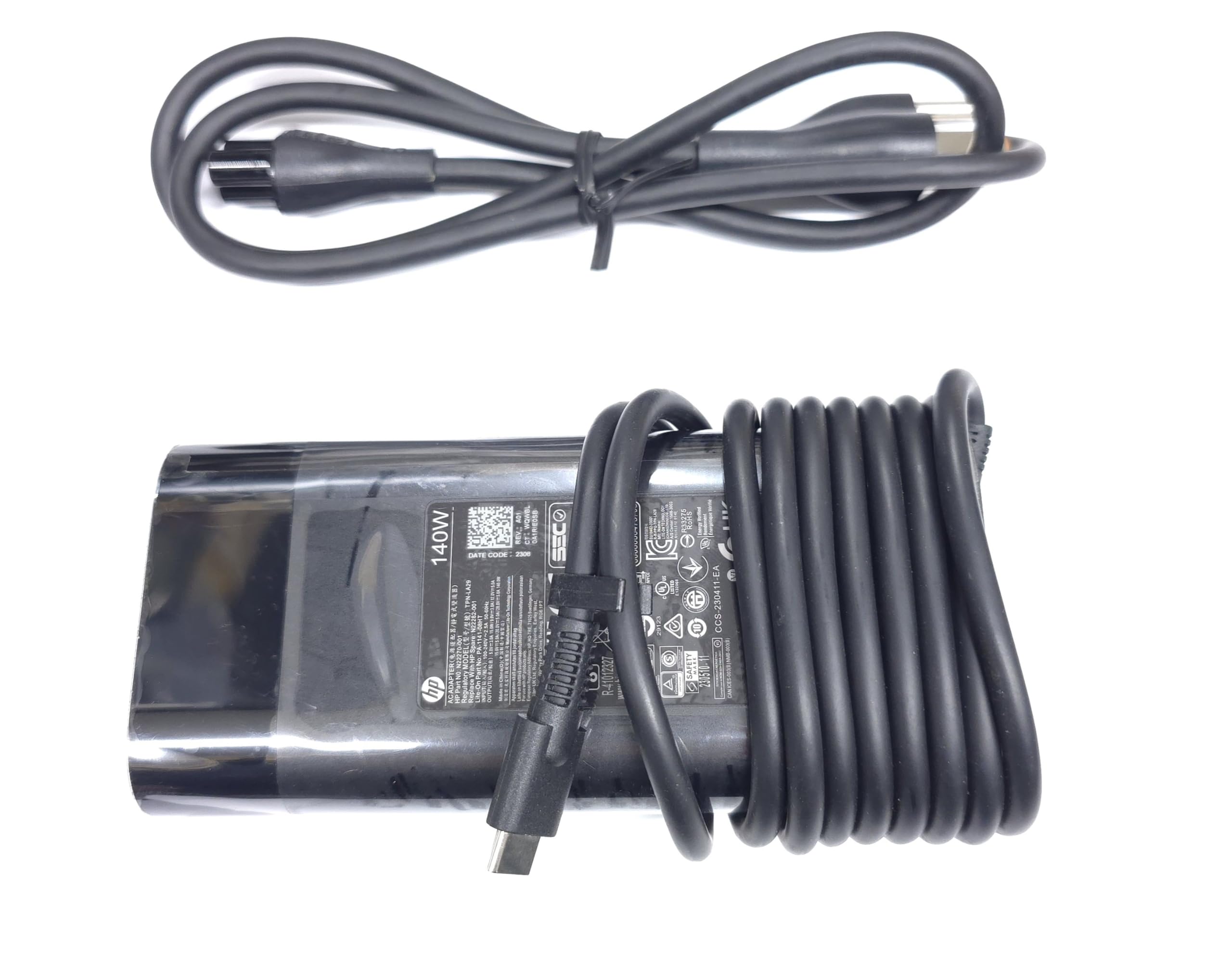 Amazon.com: HP 140W USB-C AC Adapter for HP Spectre 2-in-1 Laptop