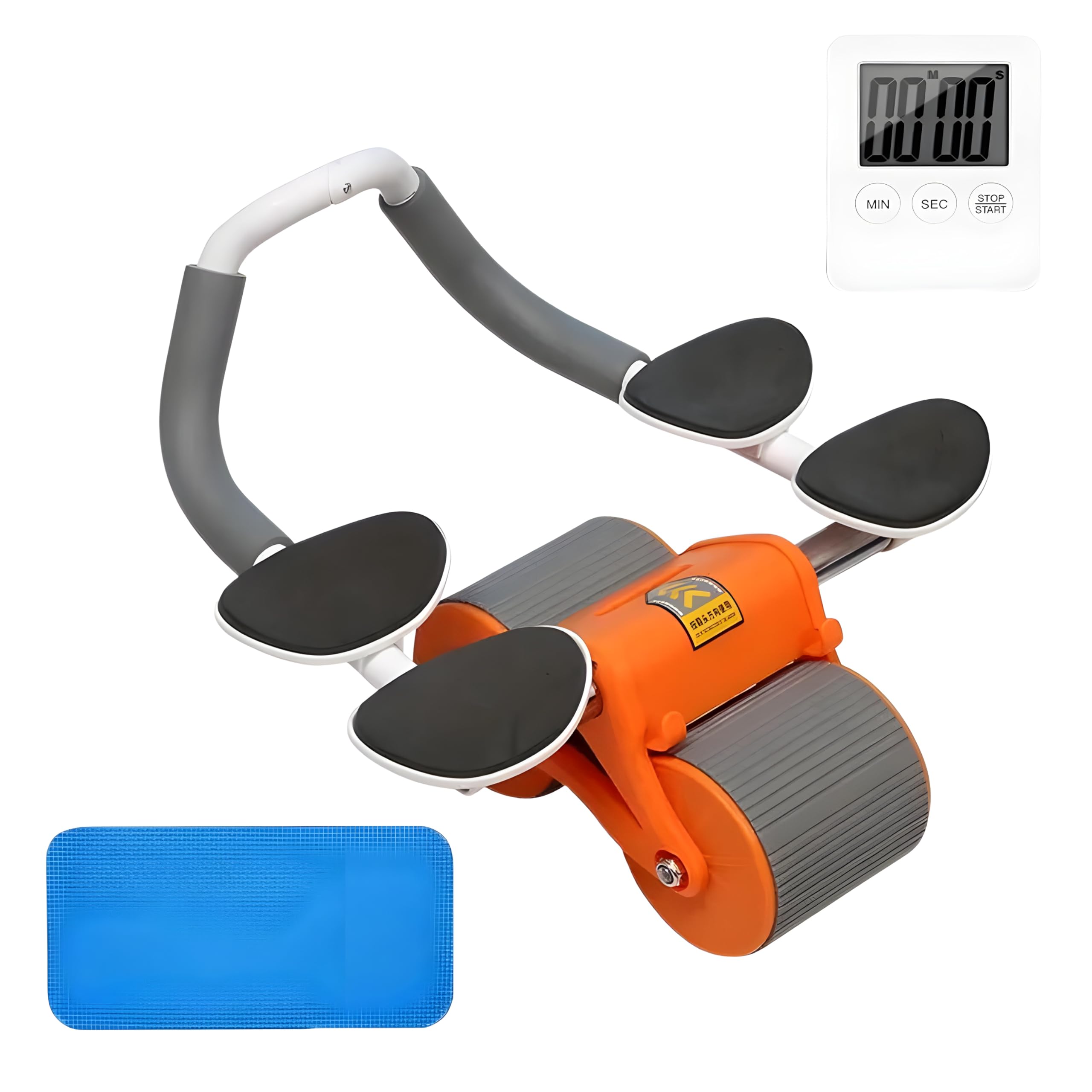 HOMEKIT Ab Roller Wheel, Automatic Rebound Exercise Abdominal Roller with 4 Elbow Supports, Timer and Knee Pad (B0CWDJP7SV) Amazon Price History, Amazon Price Tracker