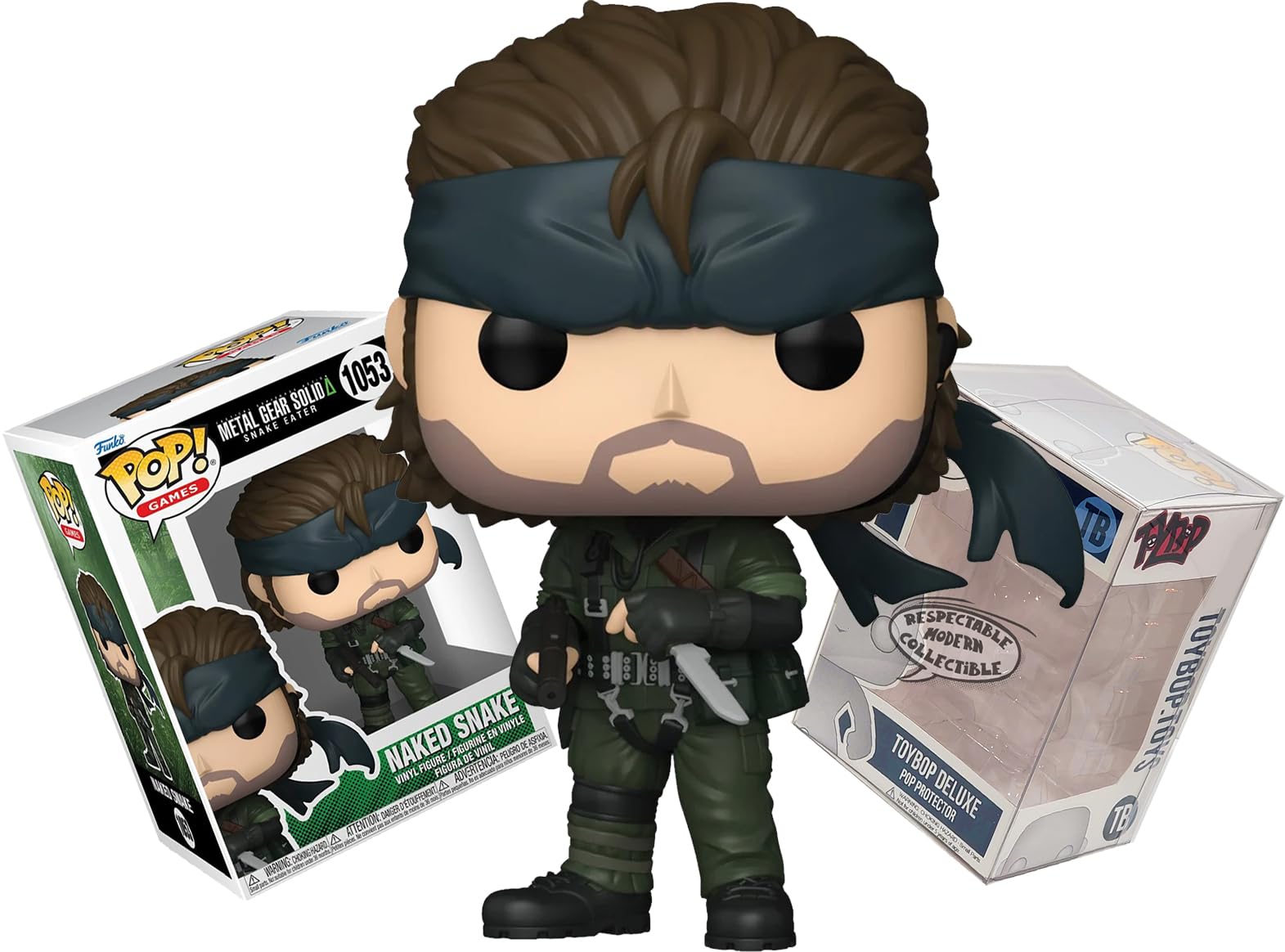 L GEAR SOLID: SNAKE EATER 販促ＰＯＰ Pop! Games: Metal Gear Solid Snake Eater- Naked Snake