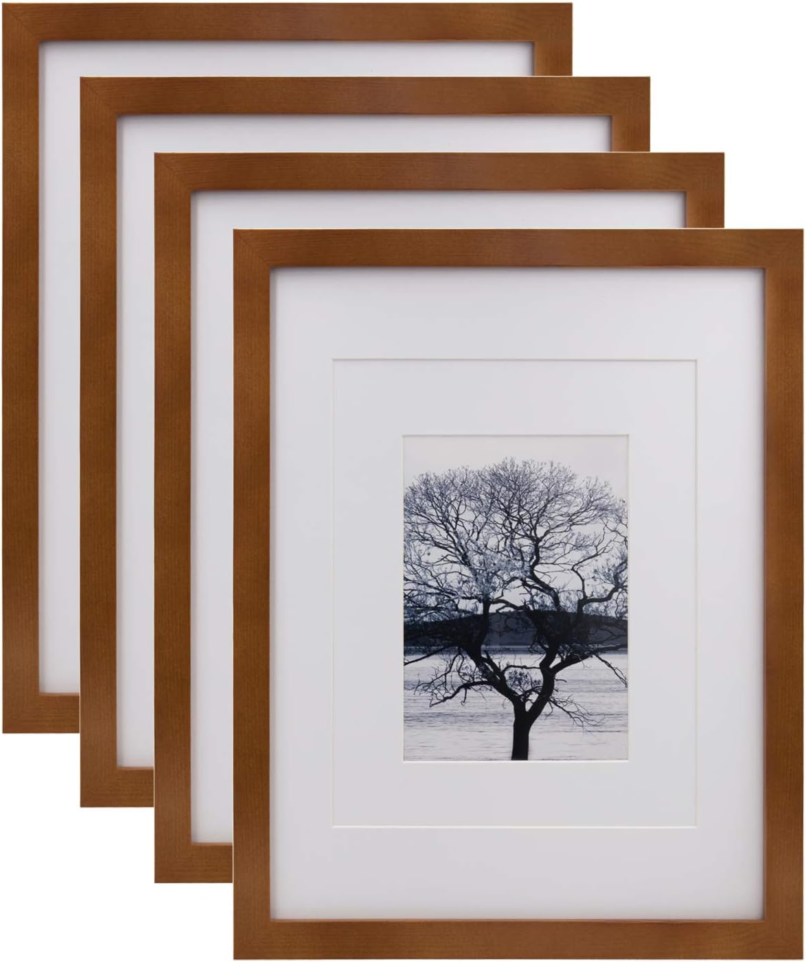 Egofine 11x14 Picture Frames 4 Pack Display Pictures 5x7