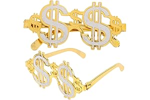 Gold Dollar Sign Sunglasses