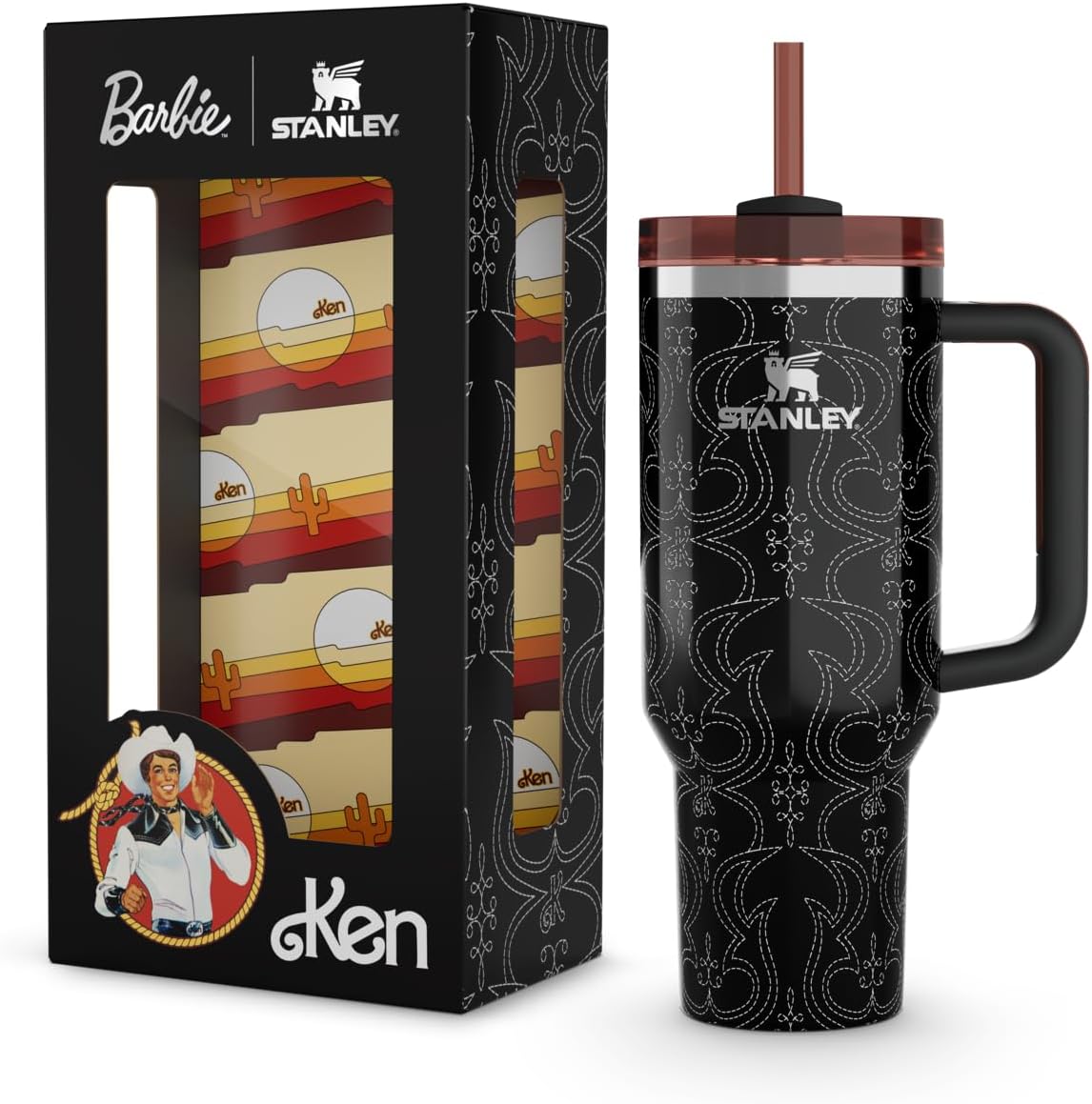 x Barbie™ ’80s Western Ken Quencher 40 Oz