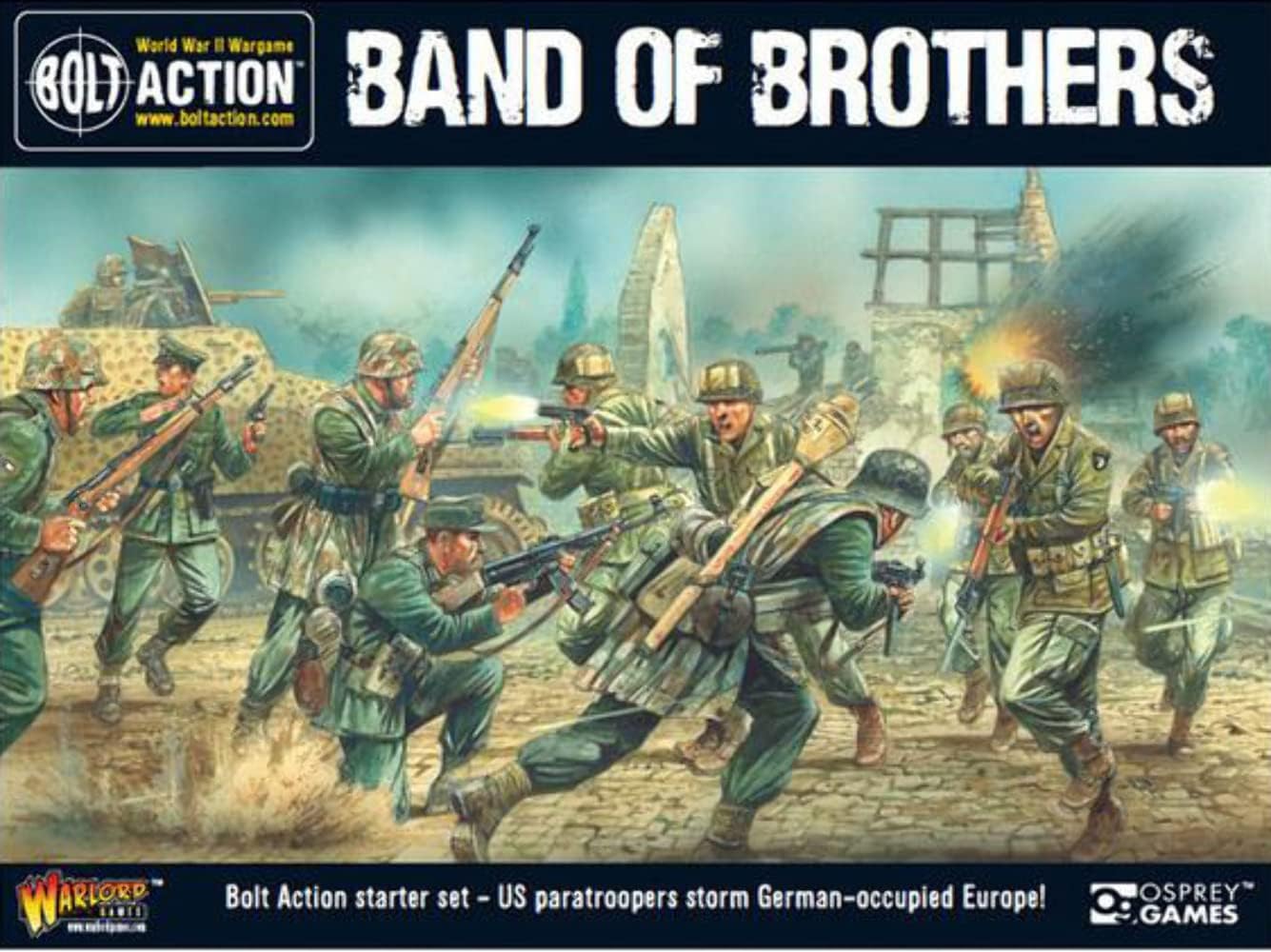Amazon Band Of Brothers 2 Player Starter Set Bolt Action 2nd Edition