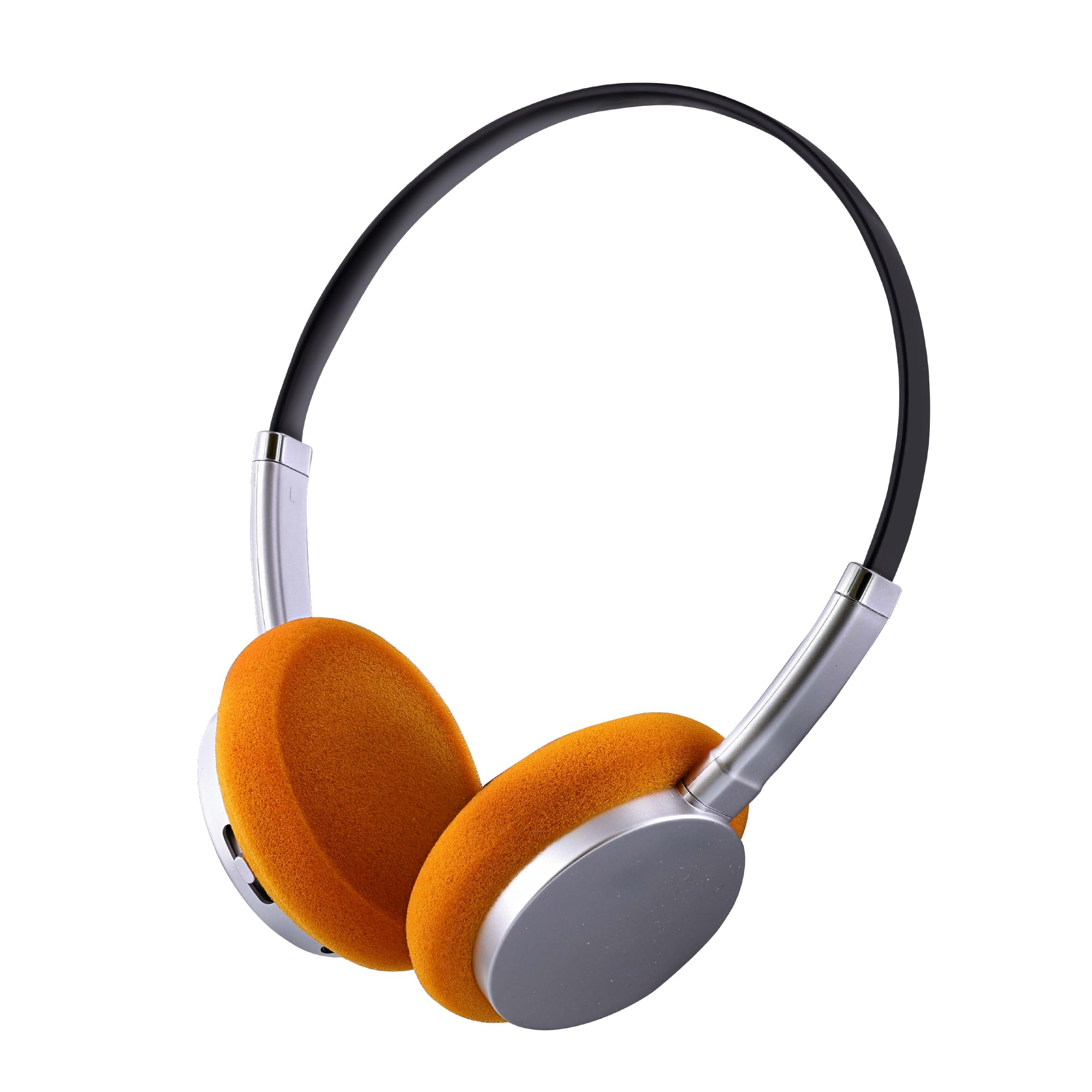 T'nB – Casque Bluetooth Origin, sans Fil, Design Vintage Années 80/​90, Autonomie 25 Heures, Commandes Intégrées, Micro Kit Mains-​Libres, Arceau Léger et Confortable, Son Clair et Puissant – Noir/​Gris