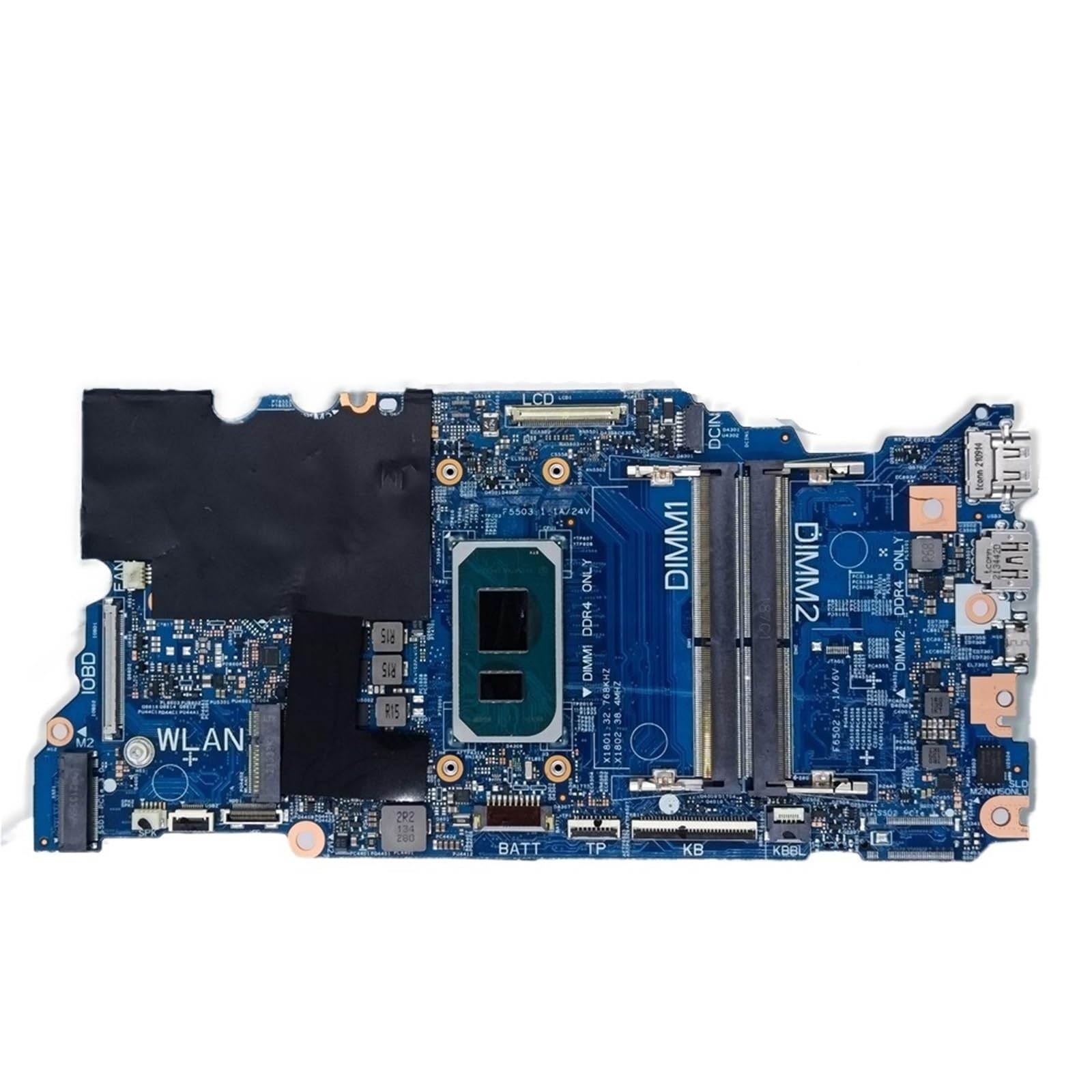 213105-1 do płyty głównej do laptopa 3420 3520 z procesorem i3/i5/i7 11th 2GB MX450 Notebook Mainboard(014WMV i5-1135G7)