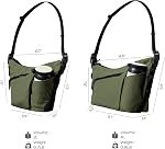 ALPAKA Satchel de débit Mini Petit sac à friser pour les hommes Femmes, 2L-4L | Sac à épaule étanche avec YKK Zippers, Key Tether, Pocket de bouteille extensible, Design minimaliste, convient Voyage utilisation quotidienne