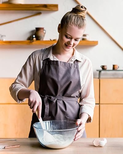 Miniatura 5 de Juego de utensilios de cocina de silicona, perfectamente en ángulo para freír, mezclar, servir, escurrir, girar y agitar, silicona mate sin BPA,