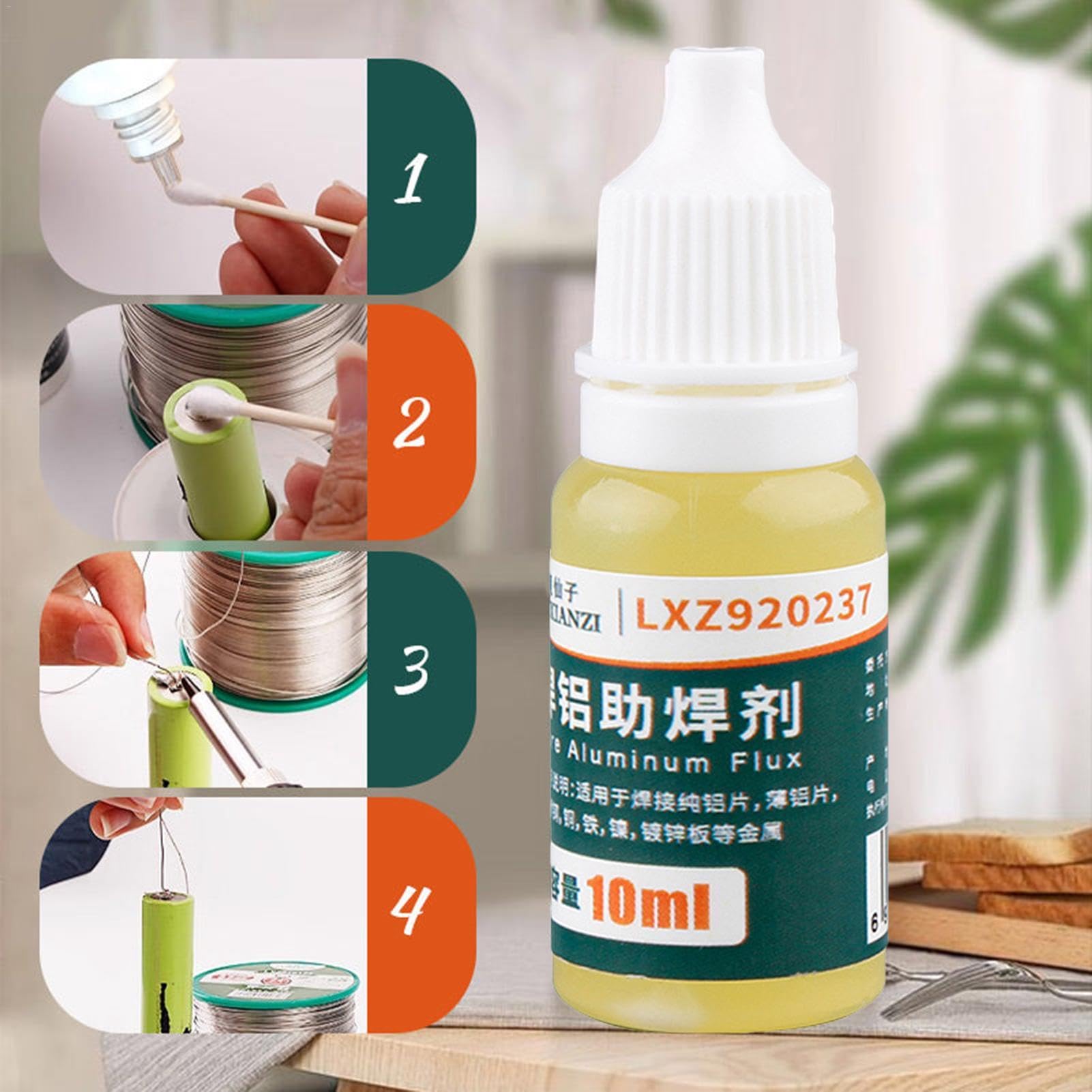 Aluminum Welding Flux - Metals Soldering Flux, Clean Joint Bonding Solder | Strong Aluminum Solder Flux, Ant Oxidation Weld Flux for Aluminum Copper Battery Tin Iron Galvanized Sheets Stainless Steel