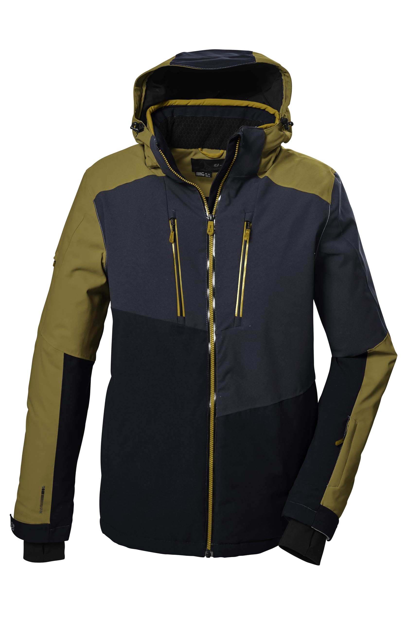 Killtec Ksw 70 Mn Ski Jckt Giacca da sci/giacca funzionale con cappuccio e paraneve con chiusura a cerniera Uomo