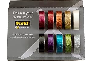 Scotch Glitter Washi Tape: Add Some Sparkle to Your Creations!