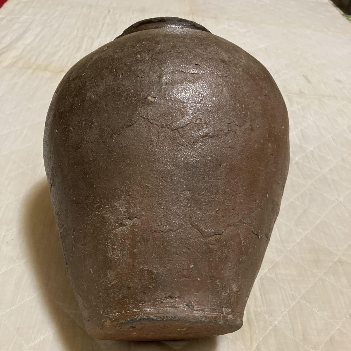 常滑焼 壺 下駄底 窯印 希少サイズ 室町〜桃山 常滑壺 古美術 古道具 imgrc0103261441.jpg