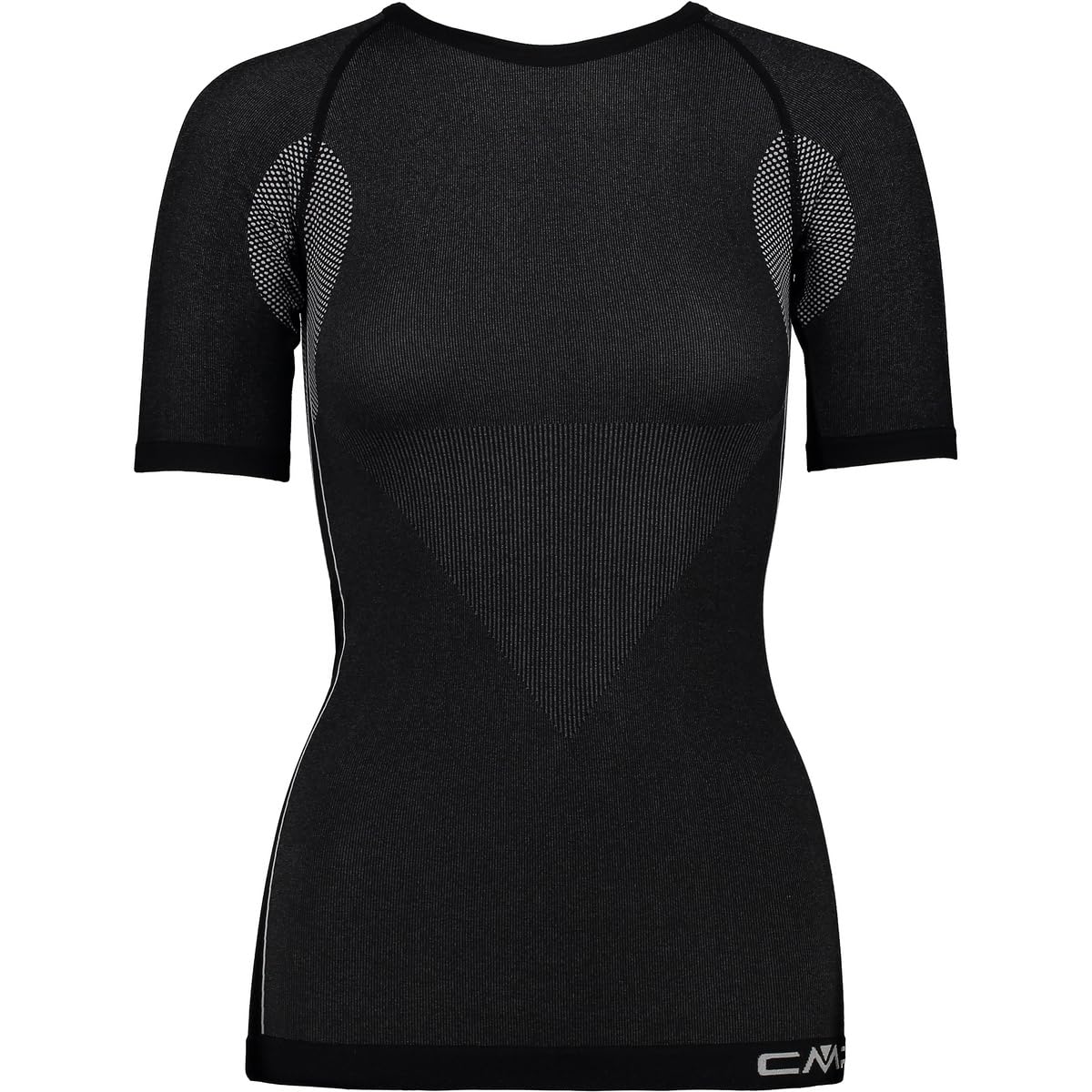 CMP - Woman Seamless T-Shirt, Black, 42/44