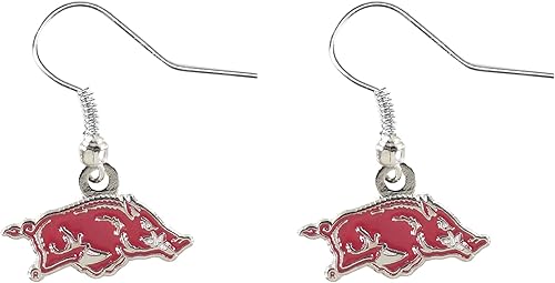 Miniatura 8 de aminco NCAA Unisex Adult NCAA Logo Dangler Earrings