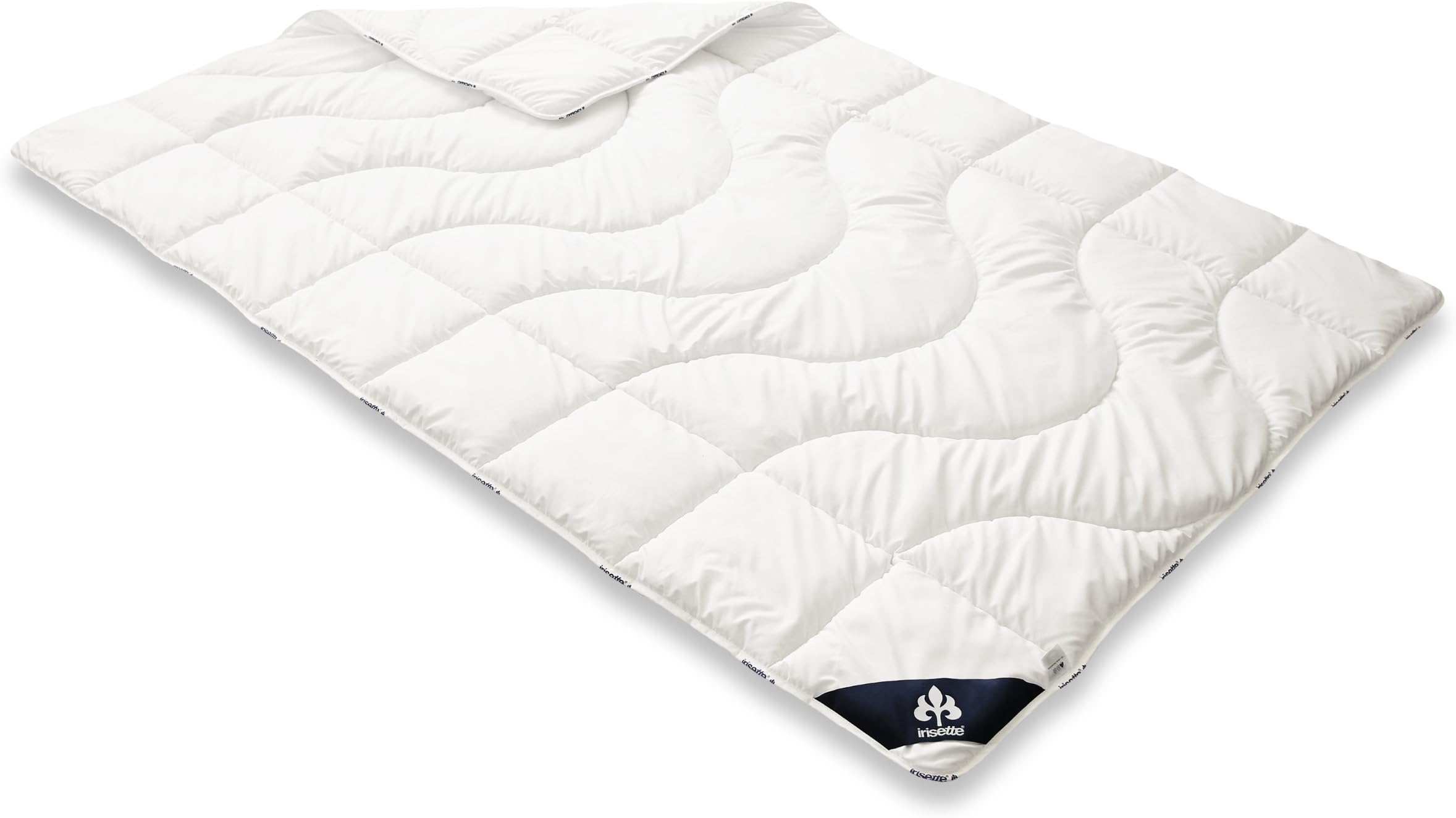 Badenia bed comfort duvet Irisette Micro Thermo, Polyester, White, 155 x 220 cm