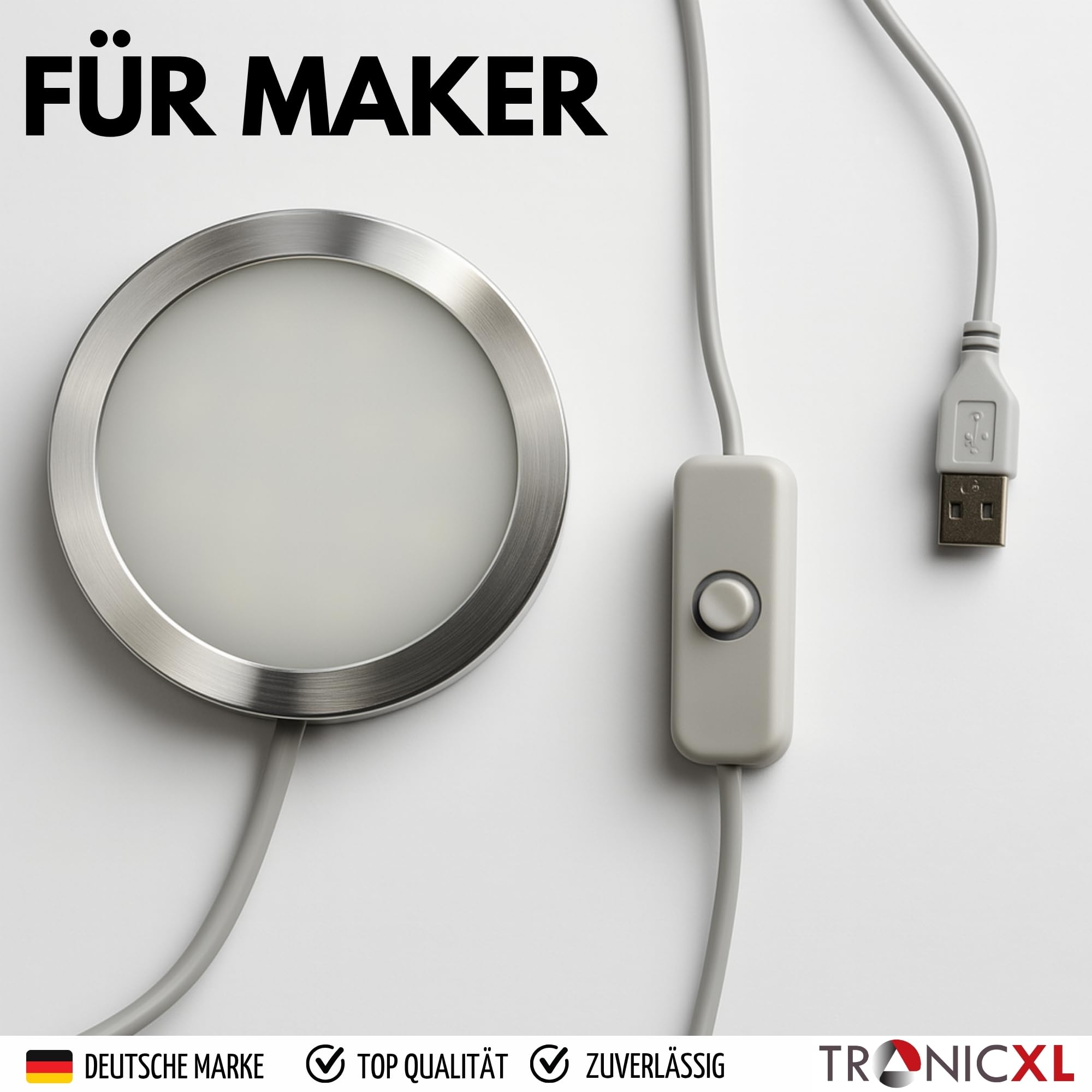TronicXL 10 unidades LED Kit para impresora de impresión 3D Bambulab Accesorios P1P P1S A1 Mini X1 X1C X1E MH001 Kit para lámpara lámpara LED LAMP KIT 001
