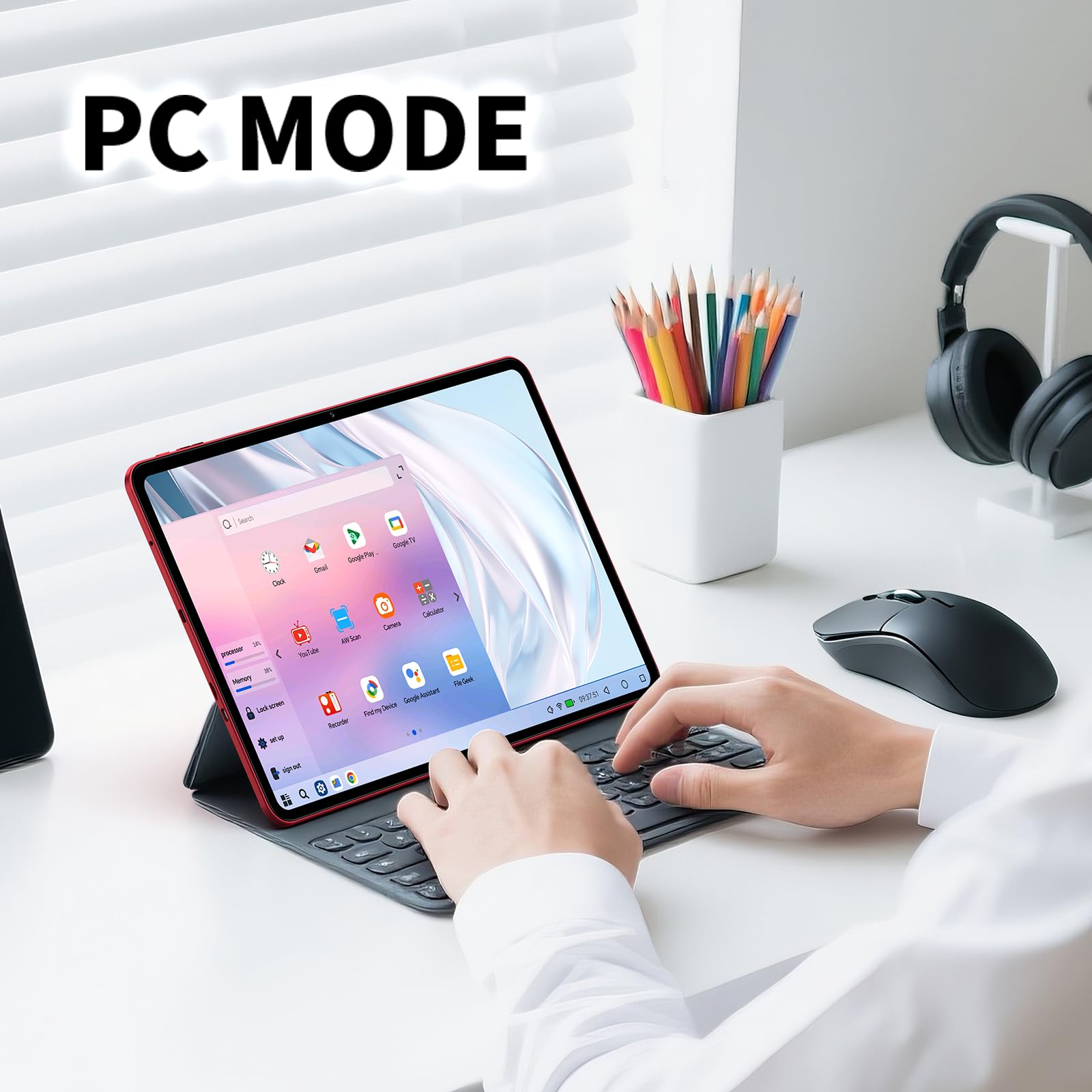 TECLAST T60AI 12 Inch IPS 2K 90Hz Tablet Android 15, AI Smart, 2.0