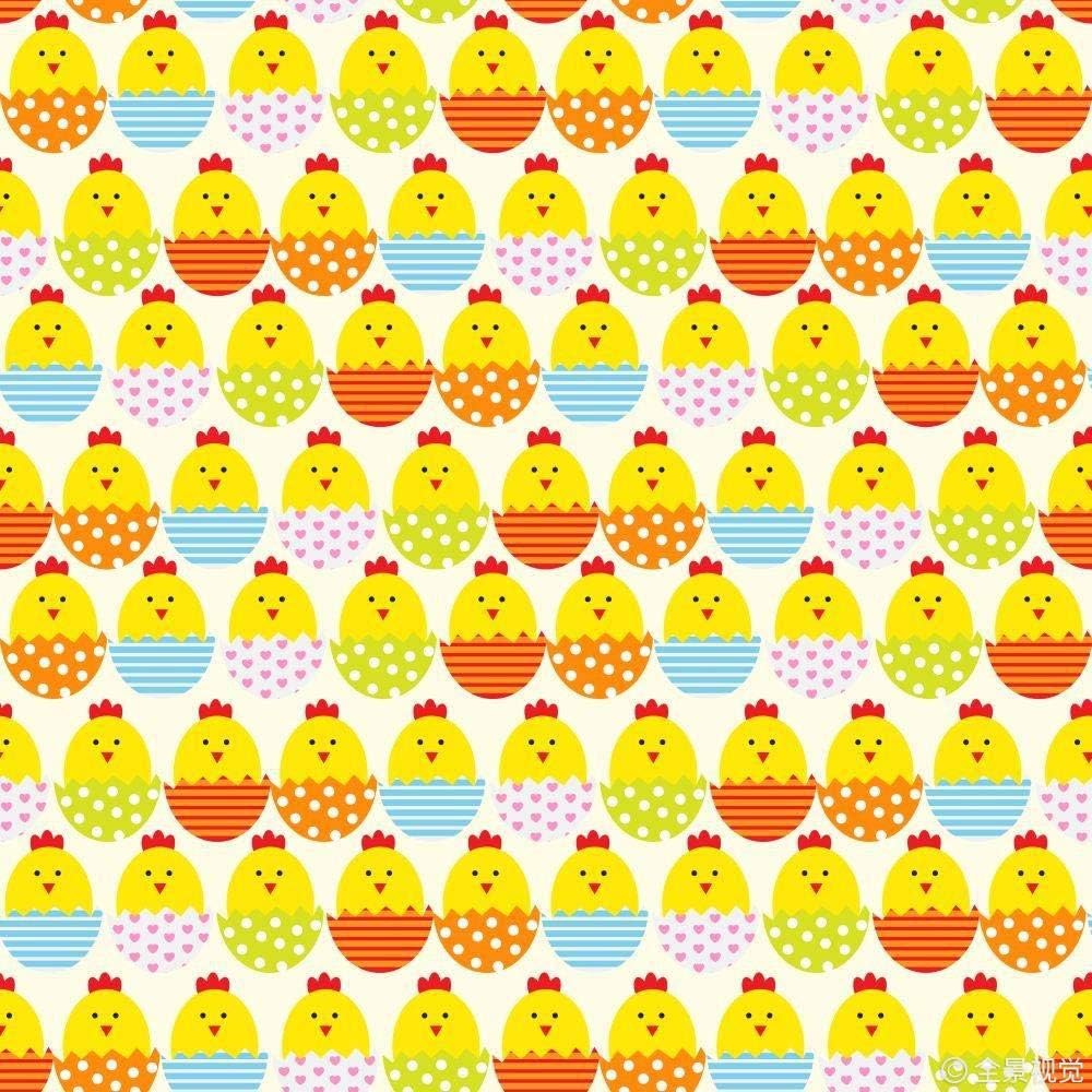 10PCS Easter Cotton Fabric Bundles Rabbit Egg Printed Fat Quarter Fabric Pre-Cut Squares Sheets Fabric for Patchwork Sewing DIY Crafting Quilting Fabric (E, 20" x 20")