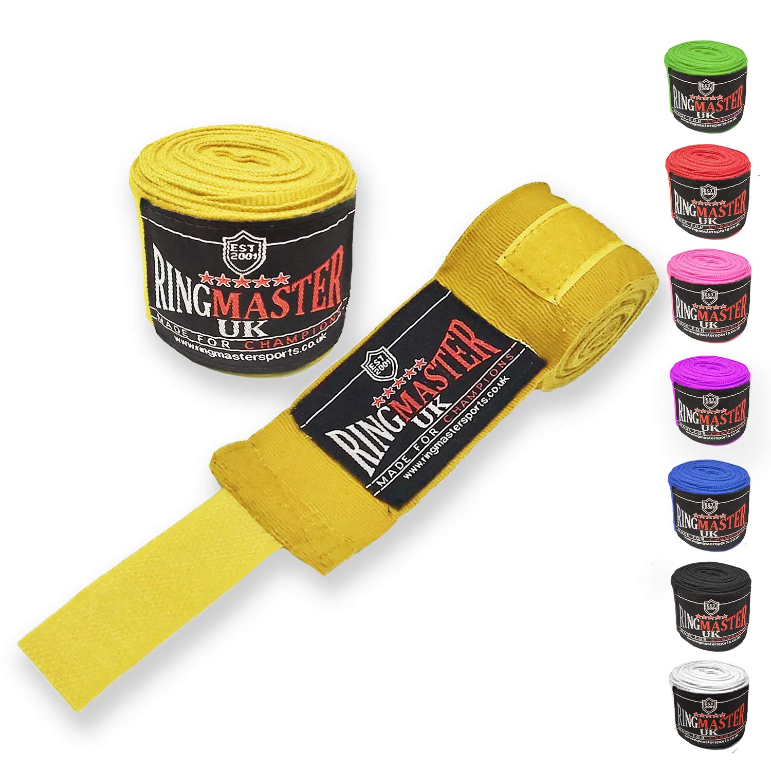 Buy Ringmaster Boxing Hand Wraps Knuckle Protection Thumb Loop MMA