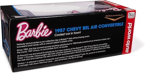 Miniatura 9 de Máquinas de pantalla plateada - Barbie 1957 Chevy Bel Air