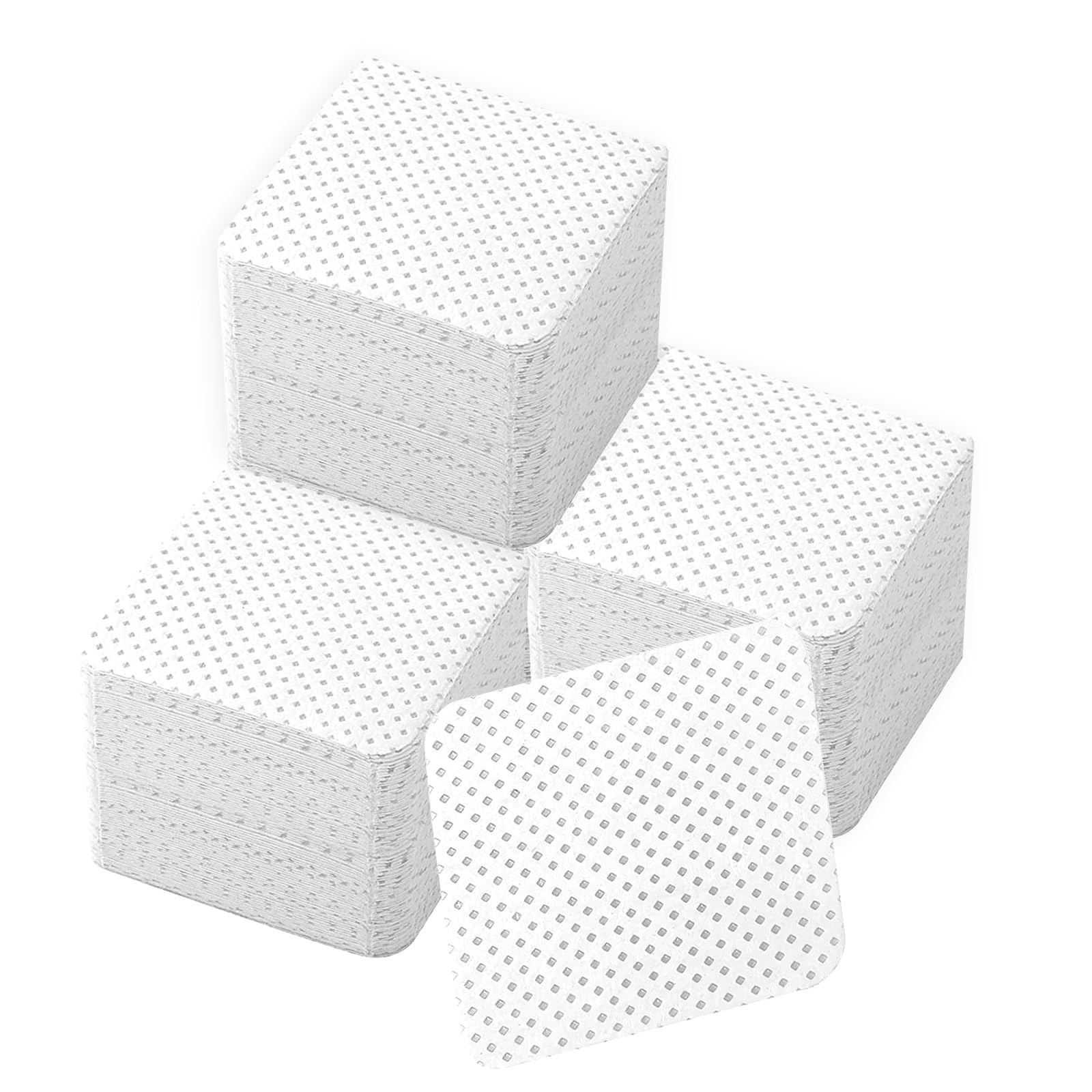 300 Stück Fusselfreie Nagelpads – Wattepads Für Nagellackentferner, Wimpernkleber & Reinigung, 5x5 Cm