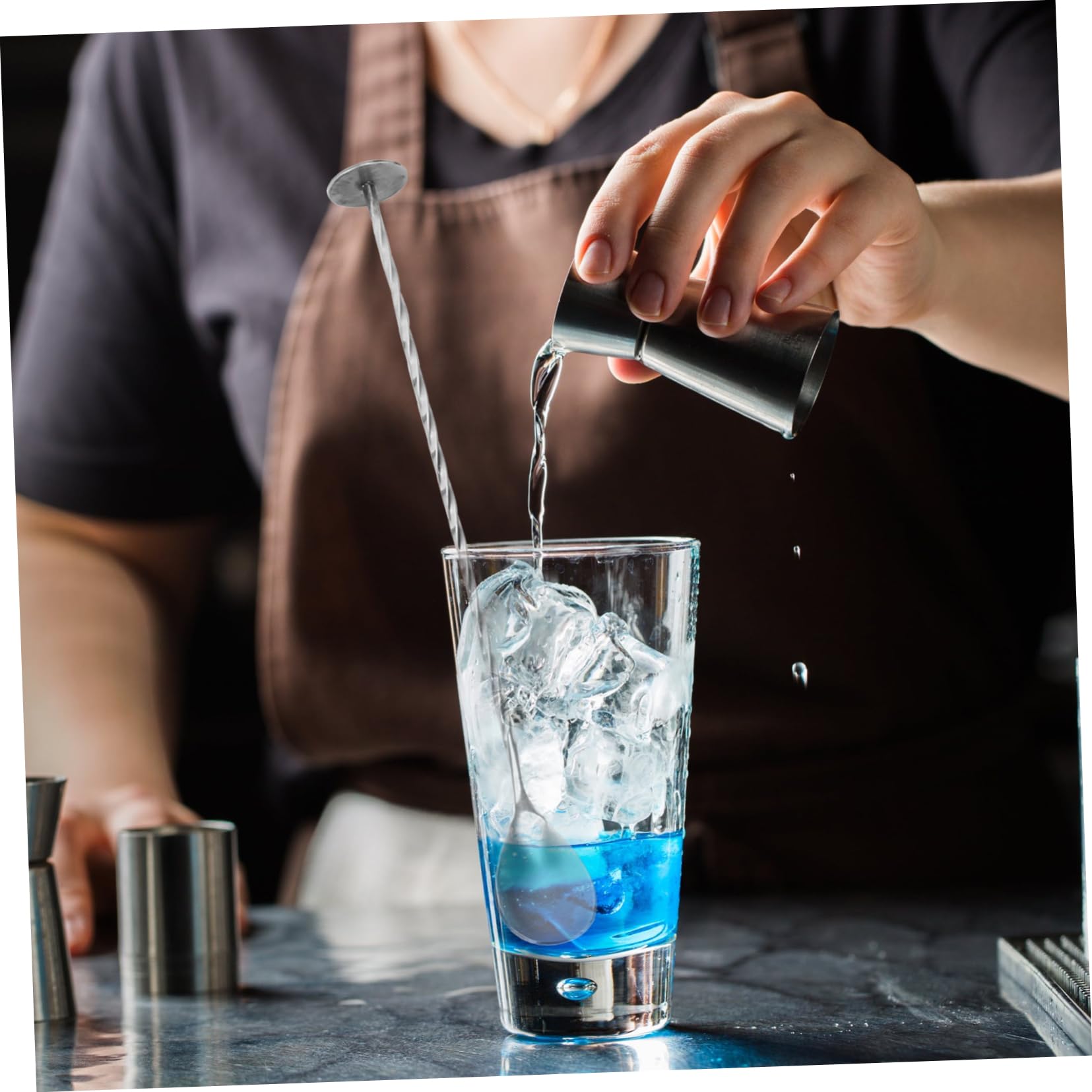 Alipis 22piezas Coctelera Profesional Vaso Medidor Suministros para Barman y Equipo para Cócteles para Bar Home Cocteleria Completo