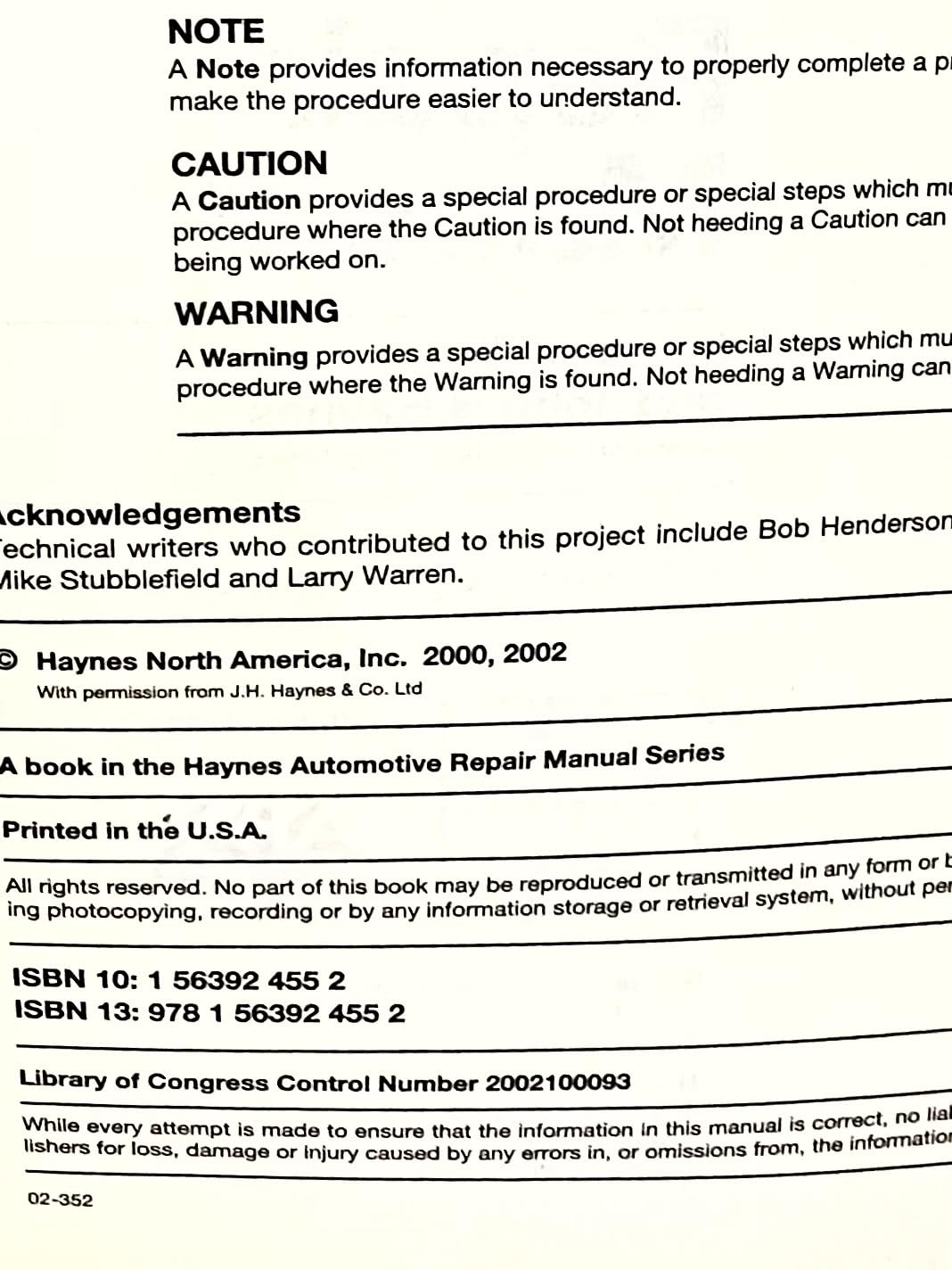 [(Toyota Corolla and Geo/Chevrolet Prizm: 1993 to 2002)] [Author: Jay Storer] published on (July, 2002)