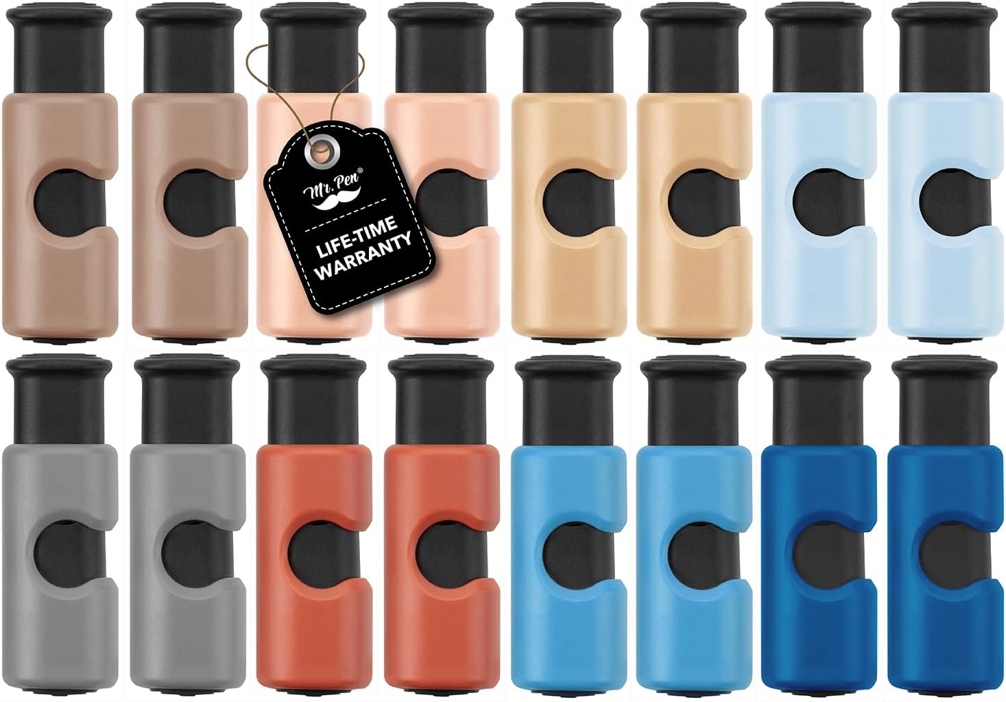 Mr. Pen Squeeze and Lock Bread Bag Clips, 16 Pack, Squeeze