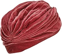 Vista 3 de Jeanne Simmons Sombrero turbante de terciopelo para mujer