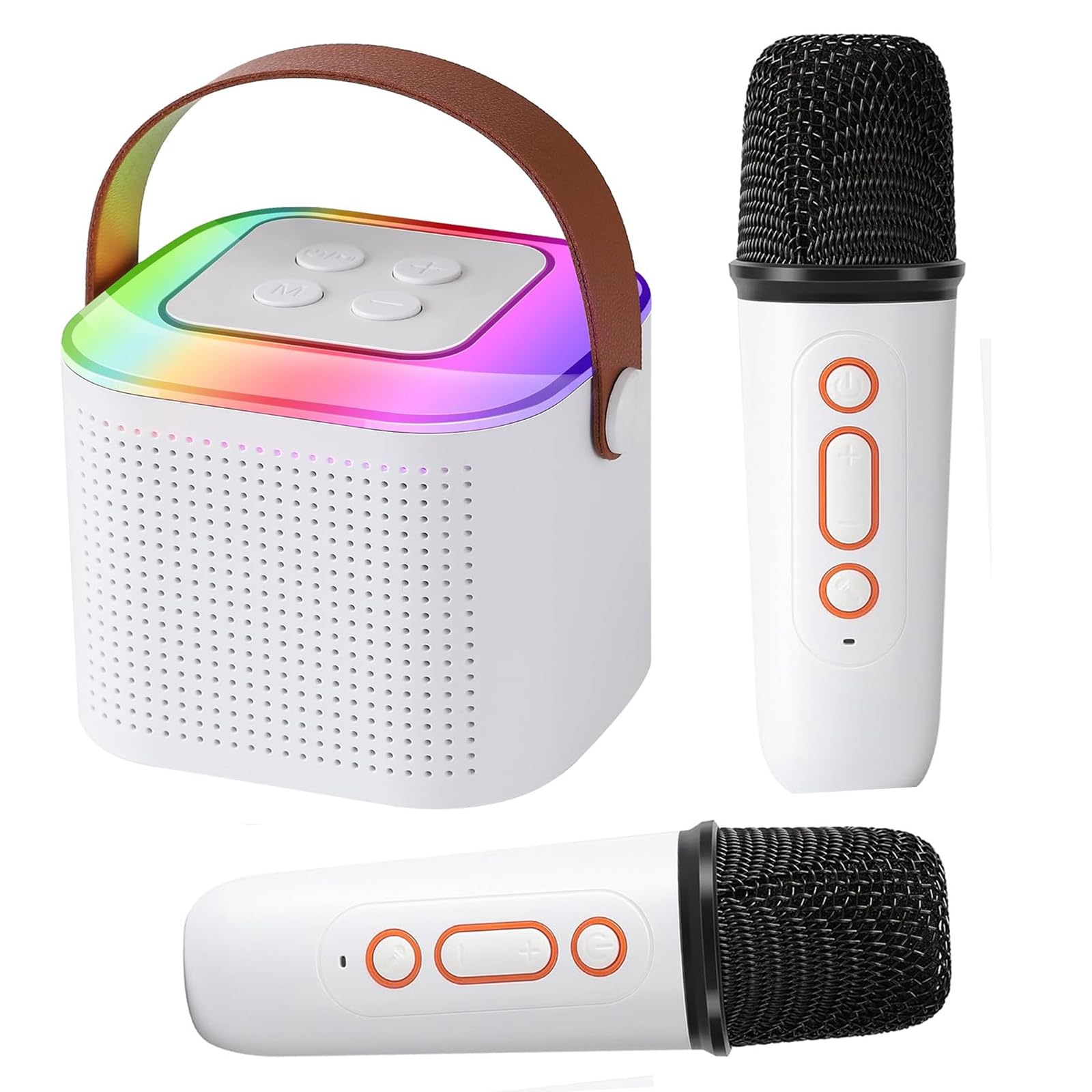 See full amazon price history chart for MOUSIKI Mini Karaoke Machine for Kids & Adults,Portable Bluetooth Speaker with 2 Wireless Karaoke Microphone,Music Toys Birthday Gifts for Adults, Girls & Boys 4,5,6,7,8,9,10,11,12 Year (White) MOUSIKI Mini Karaoke Machine for Kids & Adults,Portable Bluetooth Speaker with 2 Wireless Karaoke Microphone,Music Toys Birthday Gifts for Adults, Girls & Boys 4,5,6,7,8,9,10,11,12 Year (White) (B0D34NCYKN) Amazon Price History, Amazon Price Tracker