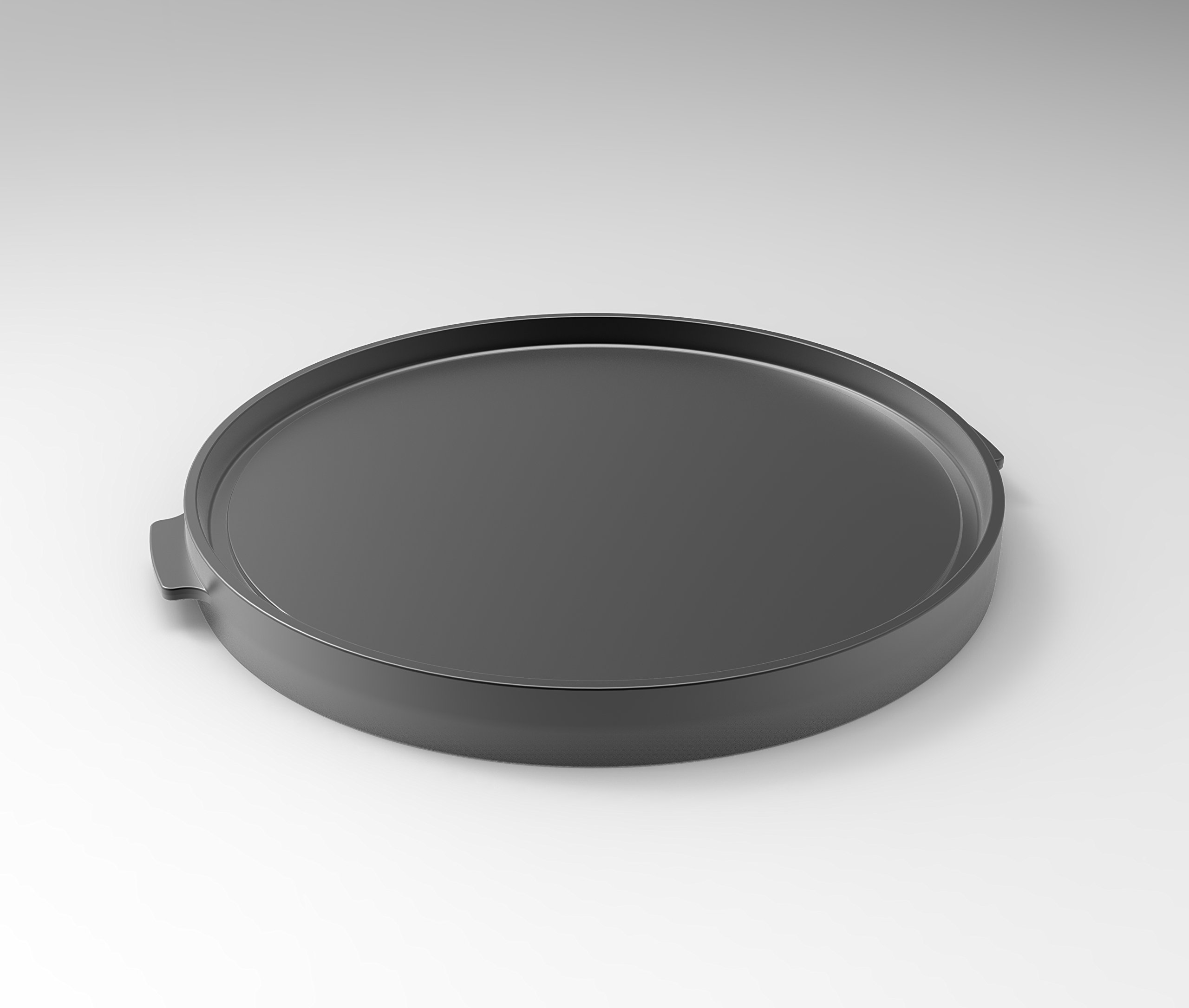 LotusGrill Grill-Teppanyakiplatte XL - Speziell entwickelt für den raucharmen Holzkohlegrill/Tischgrill XL