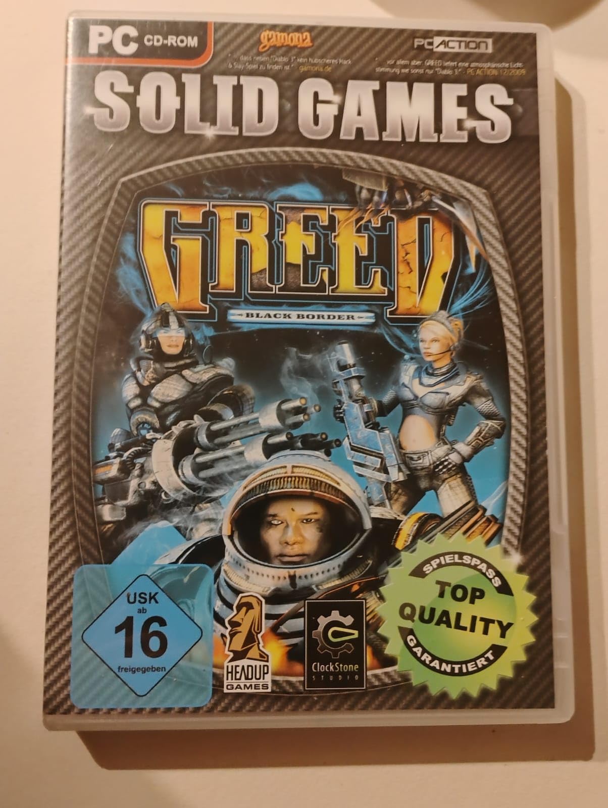 Greed - Black Border - [PC]