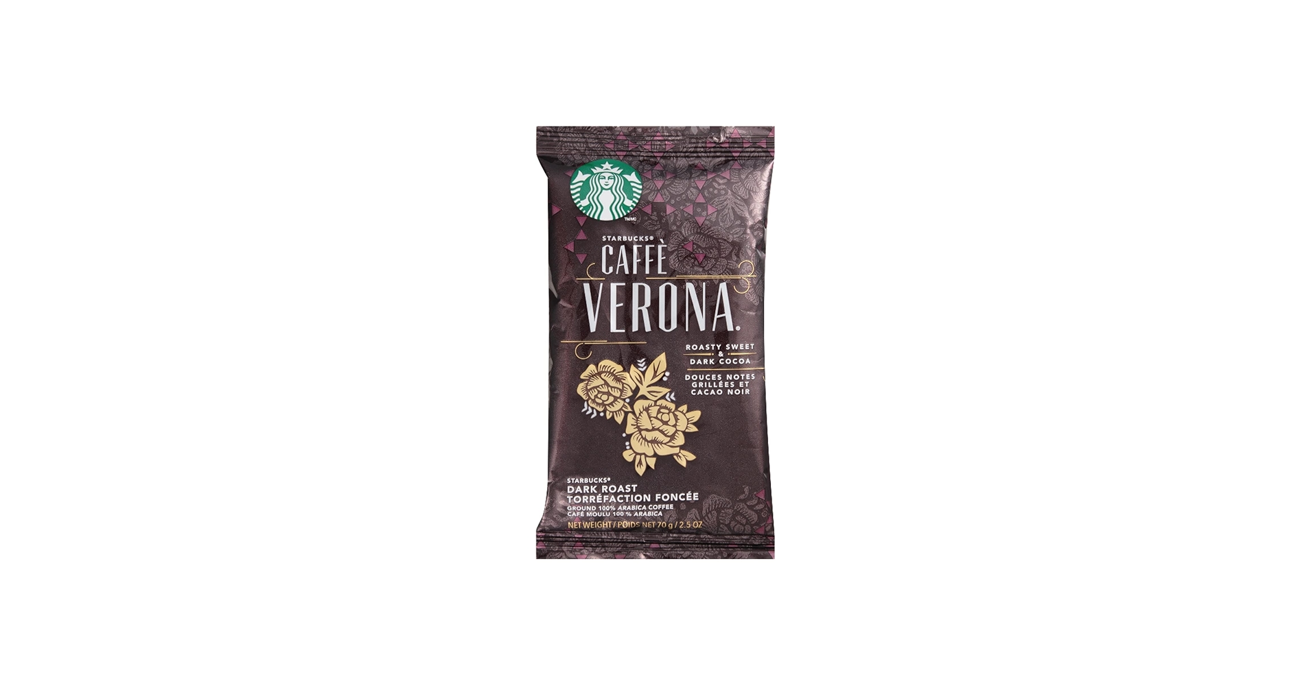 Amazon.com : Starbucks® Caffe Verona Ground Coffee, 2.5 Oz