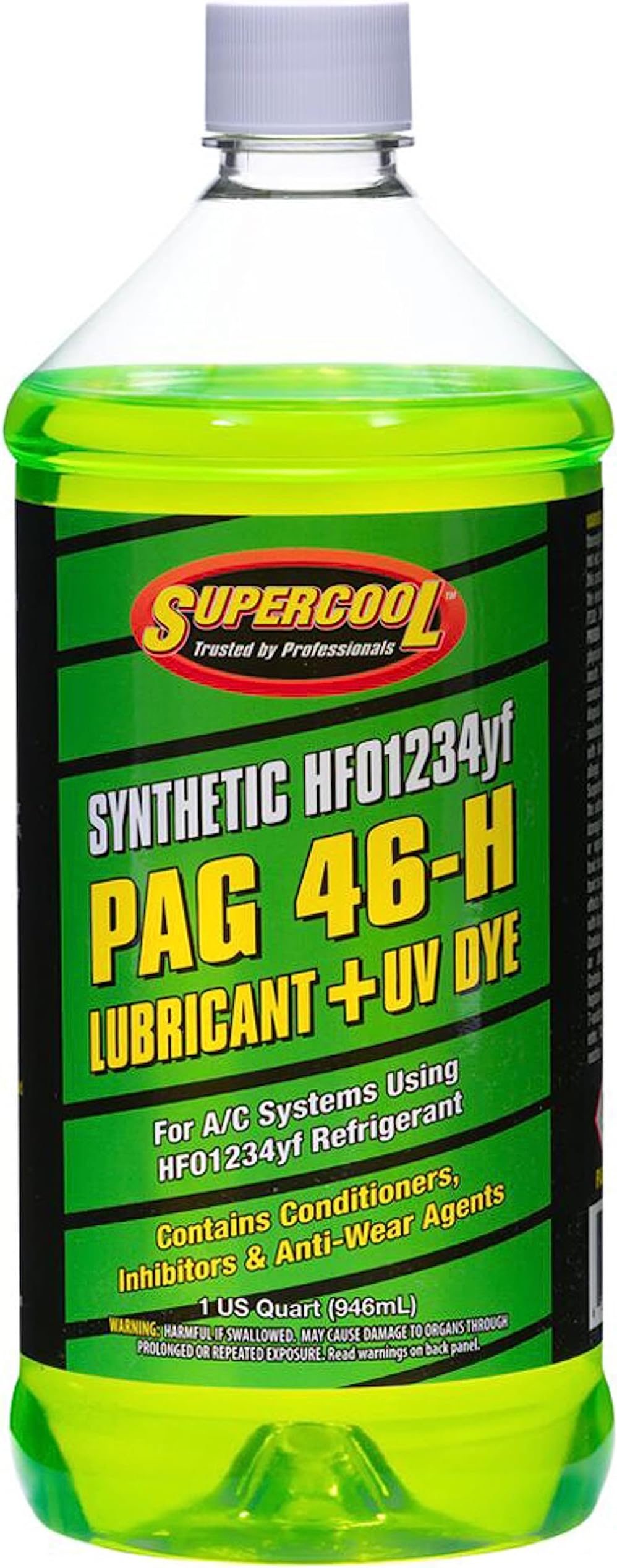 TSI Supercool 1234yf PAG 46 Viscosity with UV Dye Quart