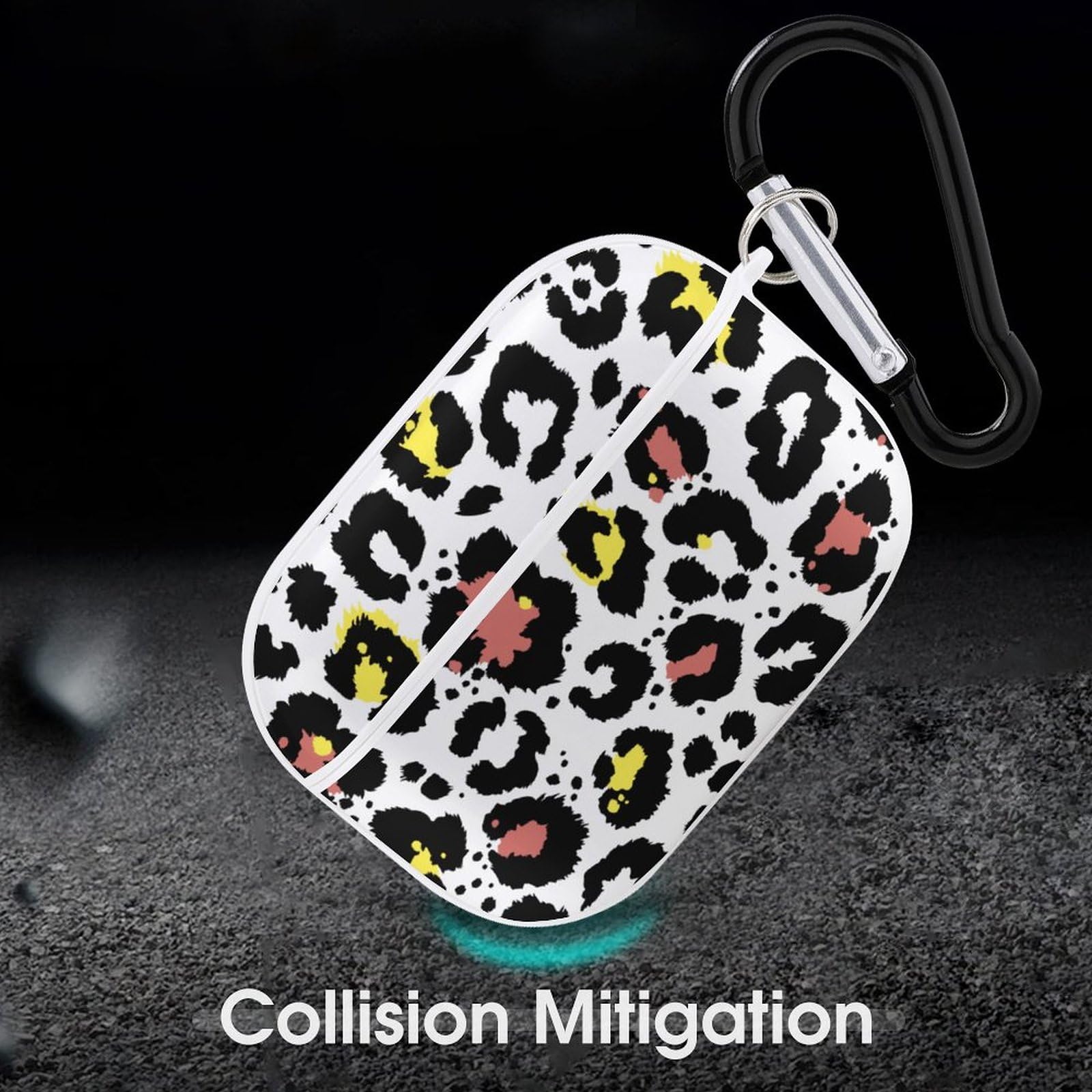 AirPods Pro 本体 ホワイト ヒョウ柄ケース付き Amazon | ヒョウ柄 豹柄 (13) AirPods Pro2 ケース 2022年9月発売 シロ