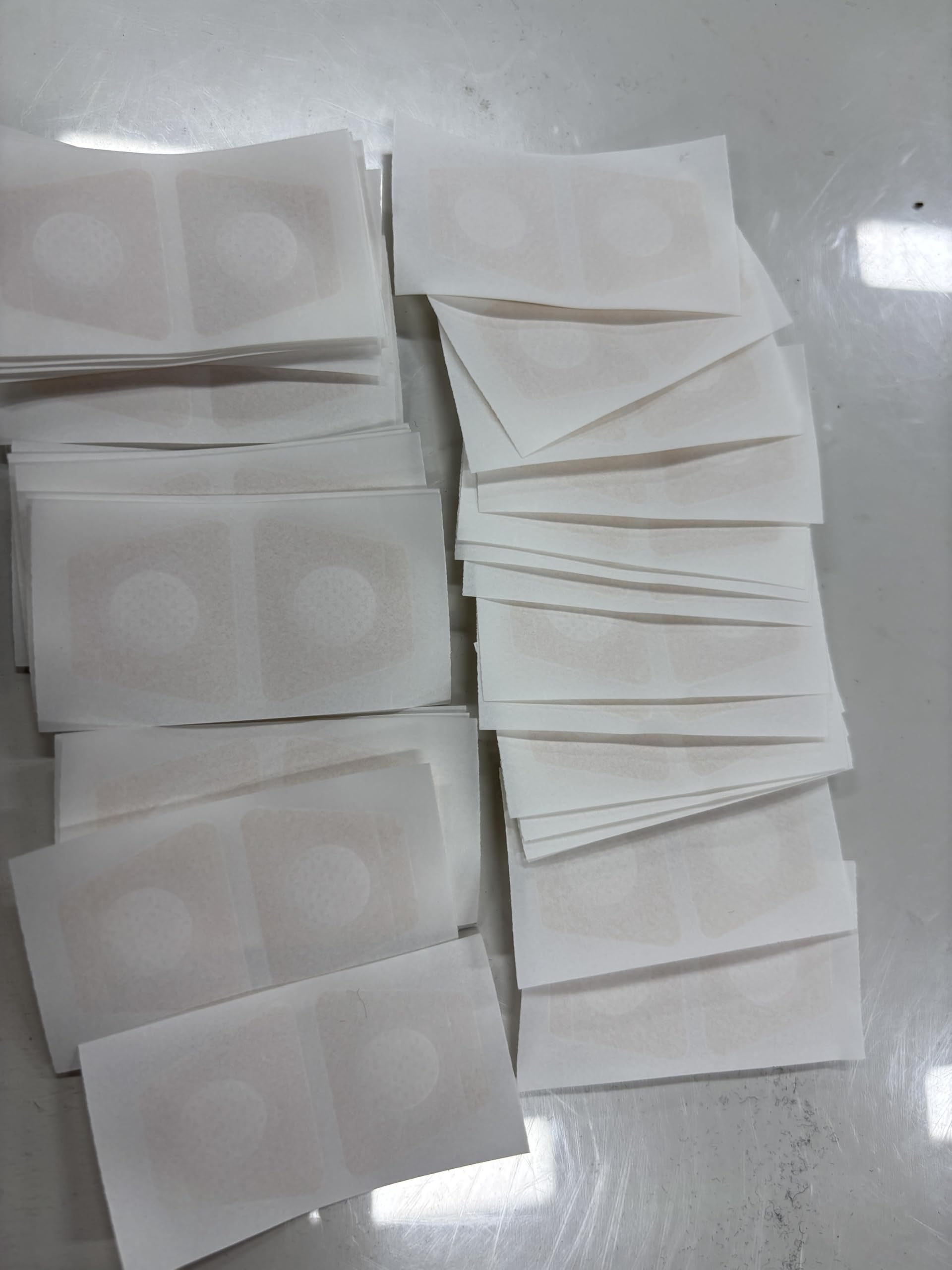 100 Stück Fungal Nail Patches, Pflaster Zehennagel, Nagel Reparatur Pflaster, Hautfarbe, für Frauen und Männer