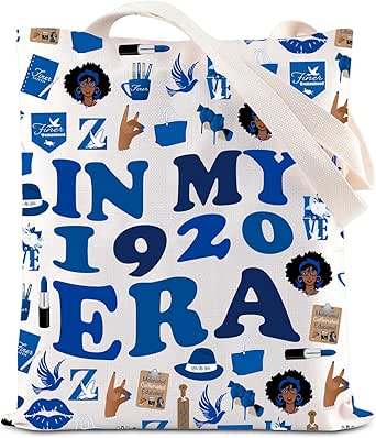 Sorority Socks With Poodle Design - Royal Blue & Gold 'In My Royal Era' Greek Sisterhood Crew Socks