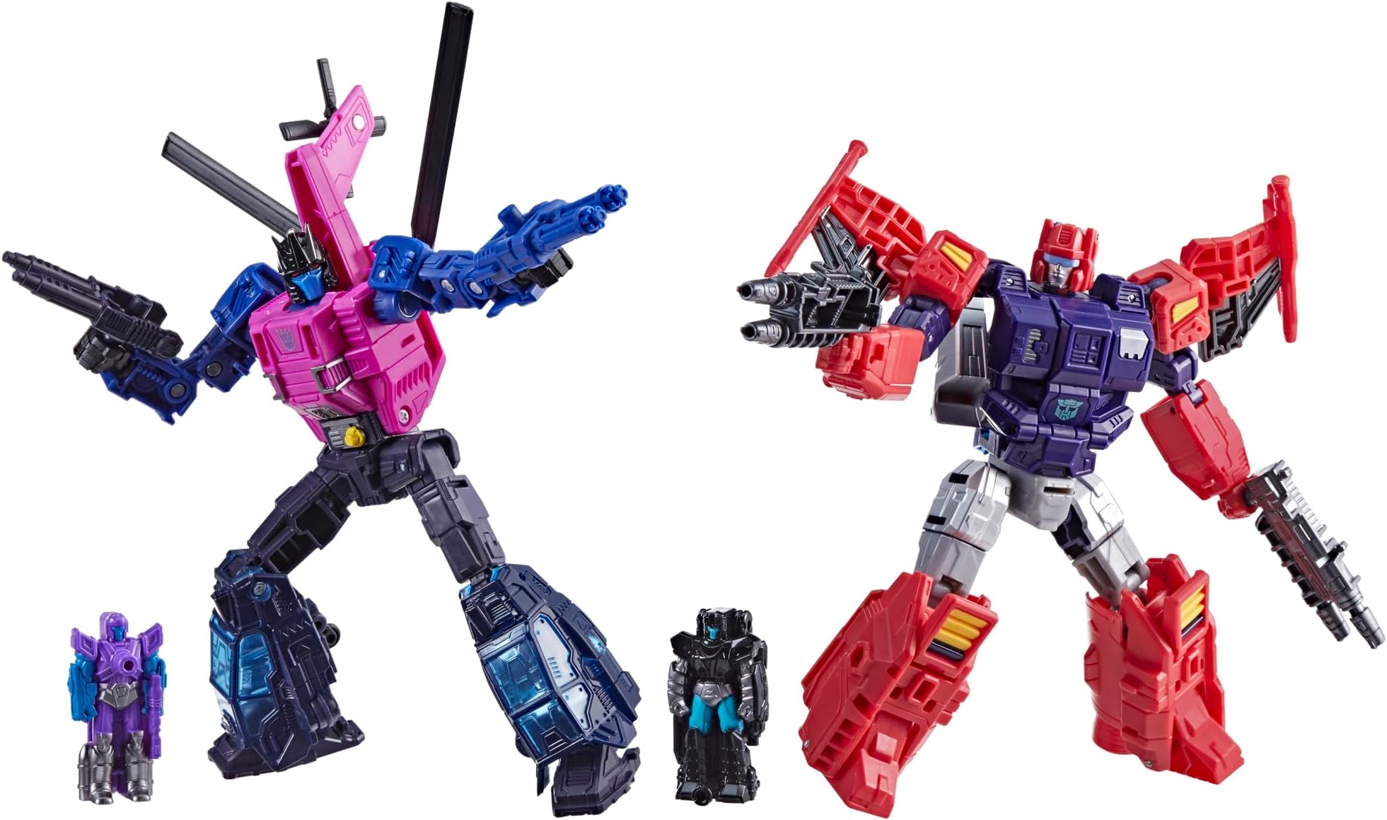 Transformers Wreck 'n Doom Collection Topspin vs Spinister Converting Action Figure 2-Pack