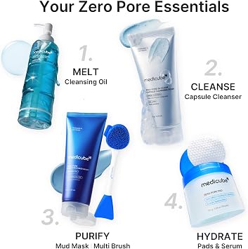 medicube Zero Pore Blackhead Mud Mask - Pore Cleansing & Gentle Exfoliating