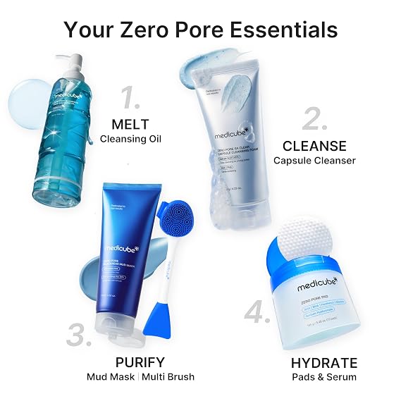 medicube Zero Pore Blackhead Mud Mask - Pore Cleansing & Gentle Exfoliating