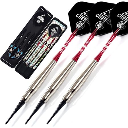Amazon Gwhole ダーツ矢18gソフトダーツ 16枚フライト 0枚プラスチック製ティップ2ba付き 練習用 自動採点式ダーツボード ダーツの旅 ボードゲーム 忘年会 イベントに活躍 ダーツ矢 通販