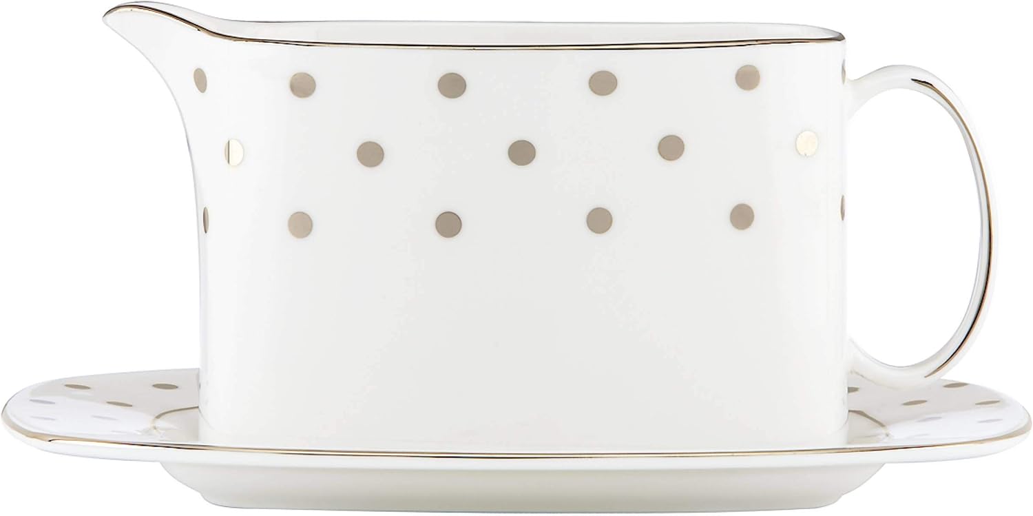 Kate Spade New York 815504 Rd Larabee Road Platinum Sugar Bowl